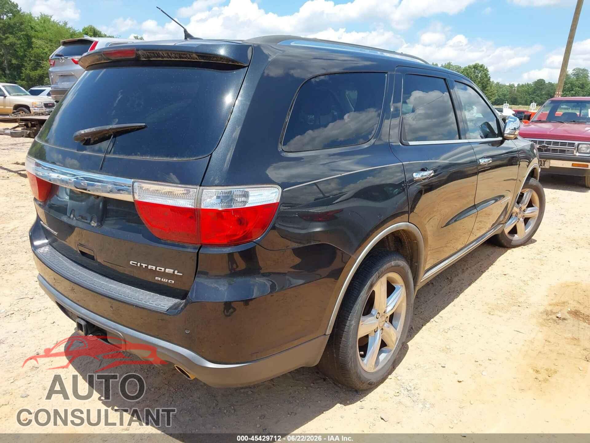 DODGE DURANGO 2012 - 1C4SDJET0CC205018