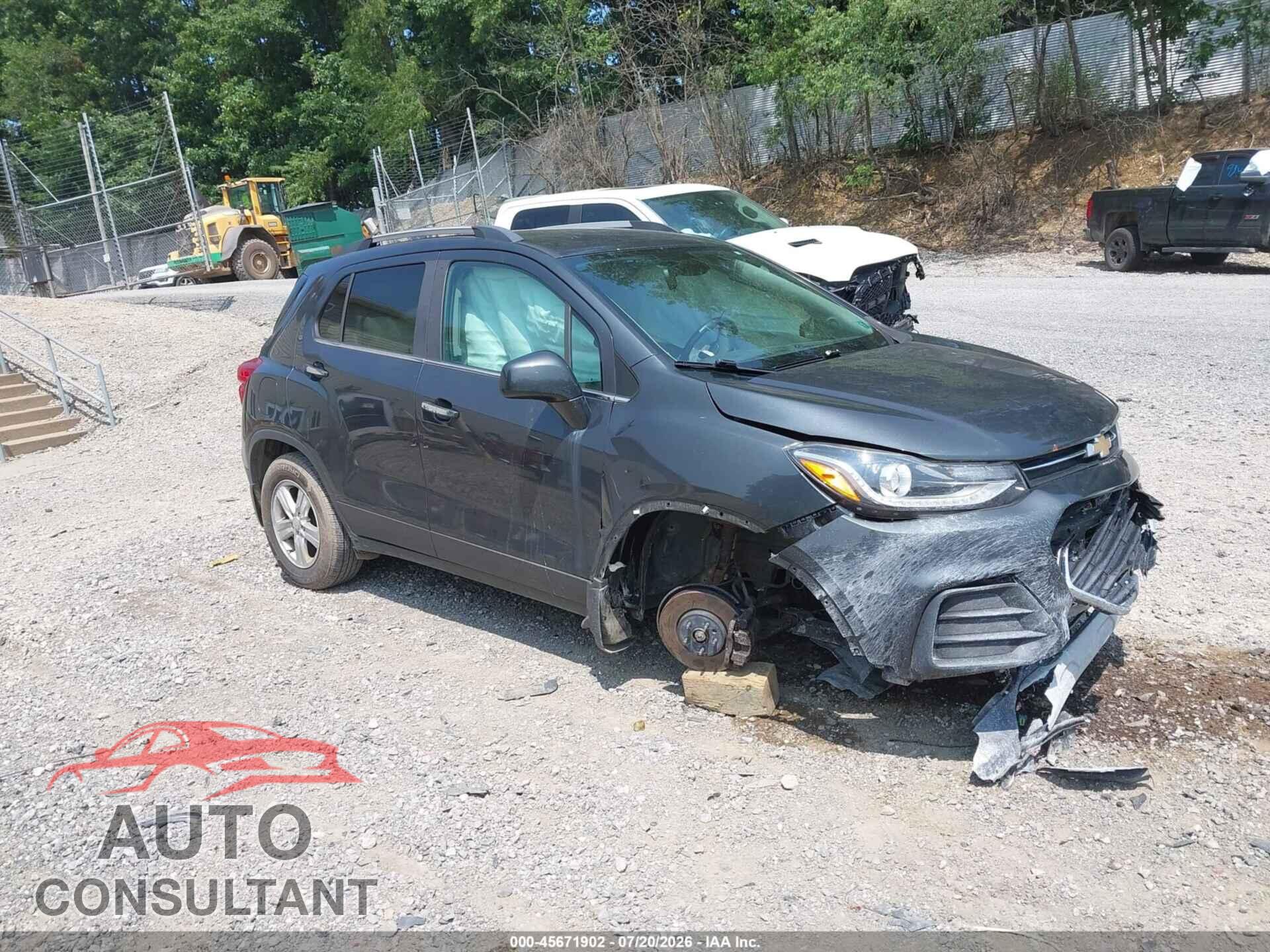 CHEVROLET TRAX 2017 - 3GNCJPSB3HL290645