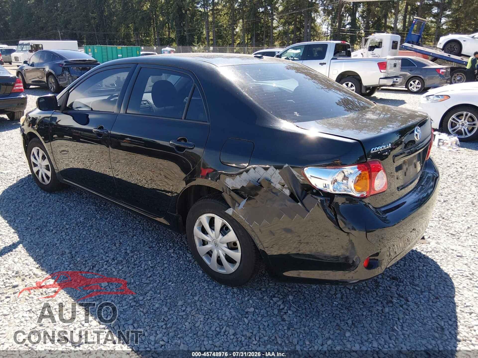 TOYOTA COROLLA 2009 - JTDBL40E599092170