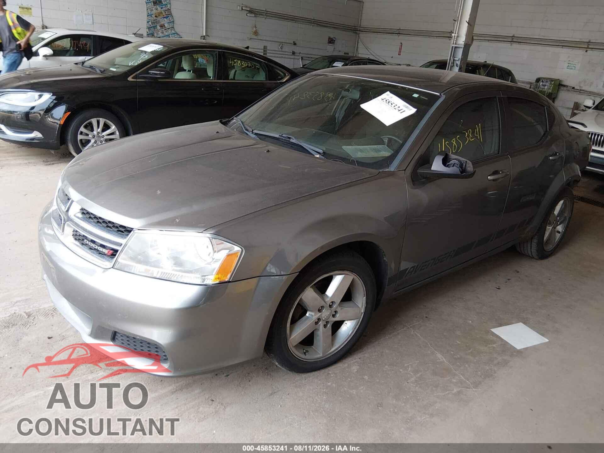 DODGE AVENGER 2012 - 1C3CDZAB9CN247373