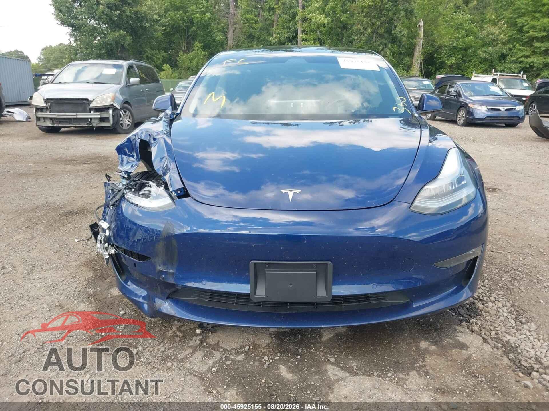 TESLA MODEL 3 2021 - 5YJ3E1EB2MF855353