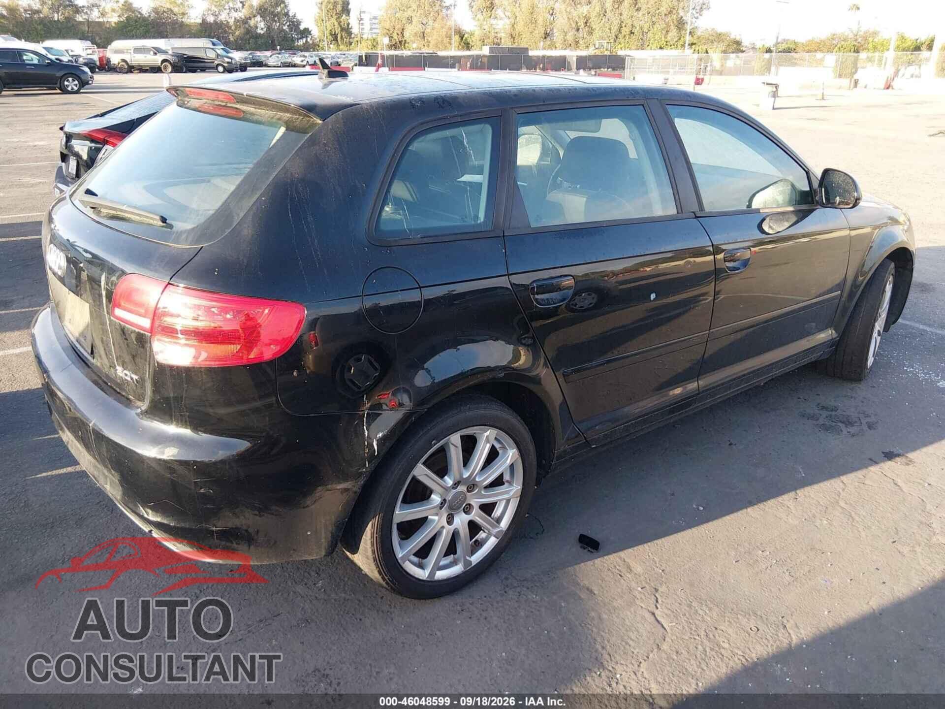 AUDI A3 2010 - WAUKEAFM2AA042401