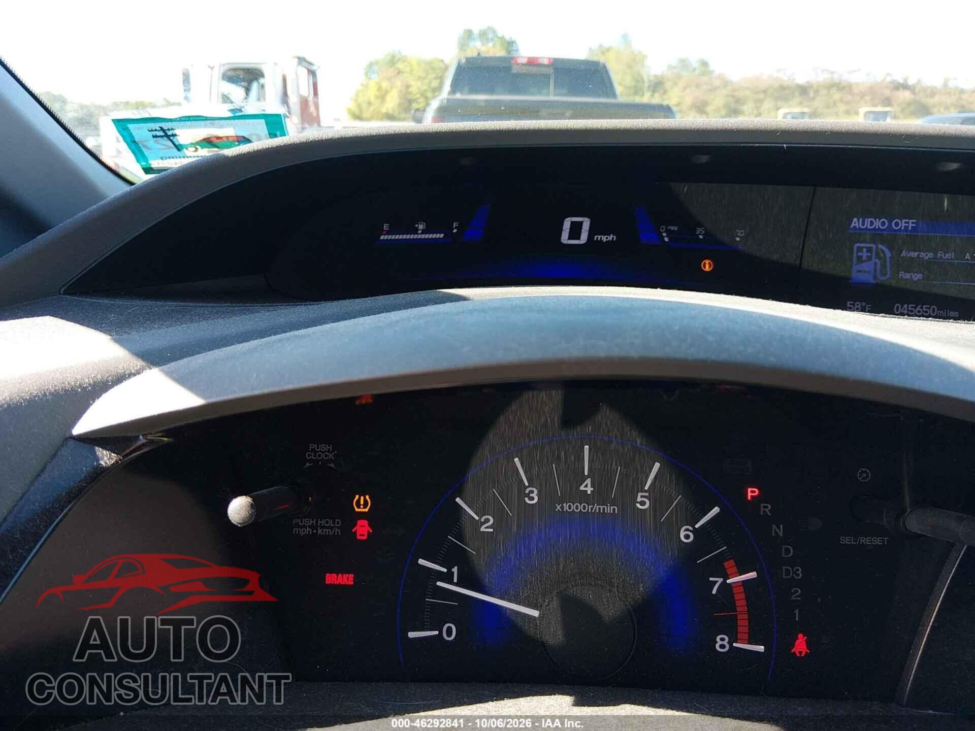 HONDA CIVIC 2012 - 2HGFB2F85CH542807