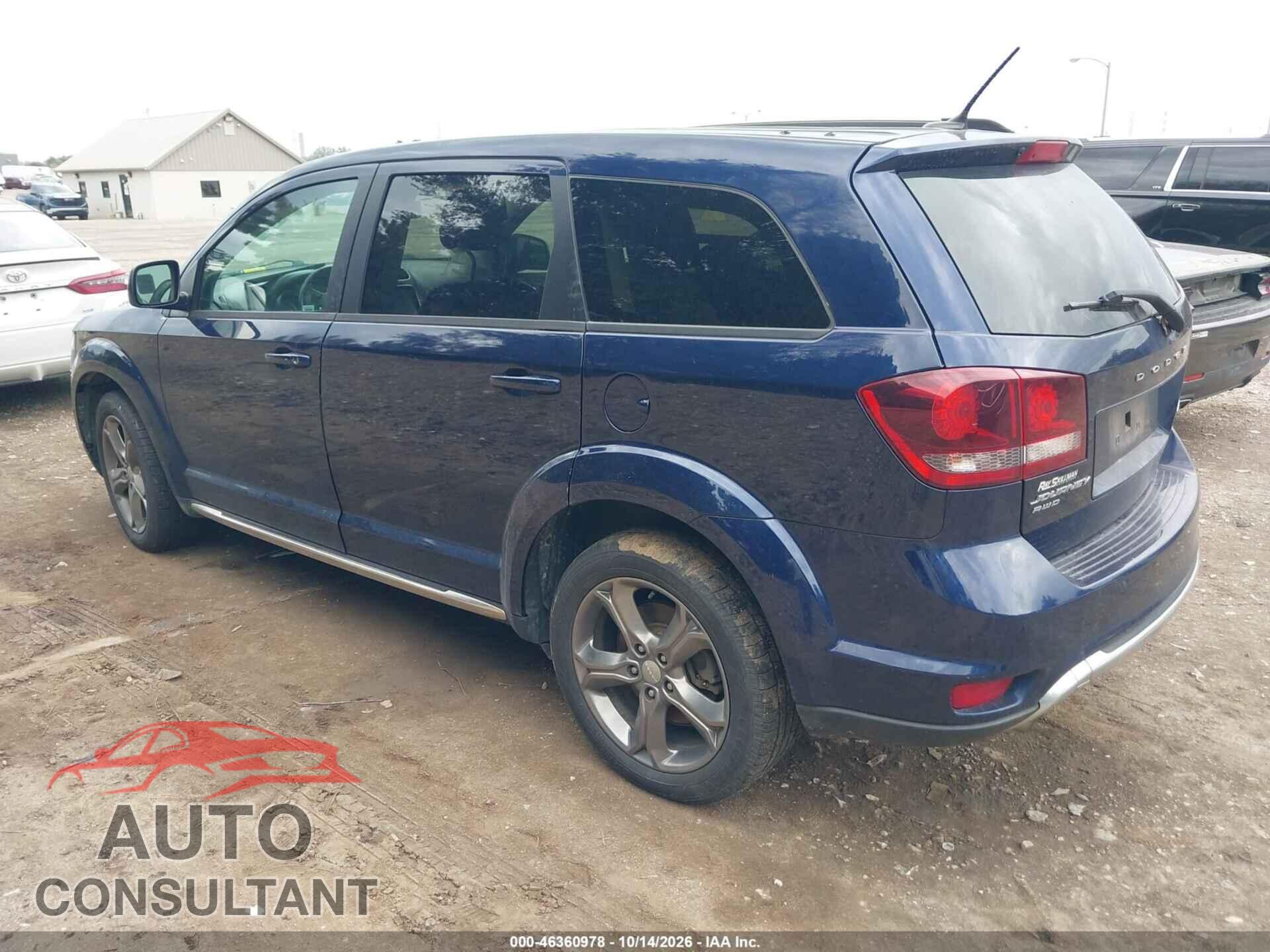 DODGE JOURNEY 2017 - 3C4PDDGG5HT578221