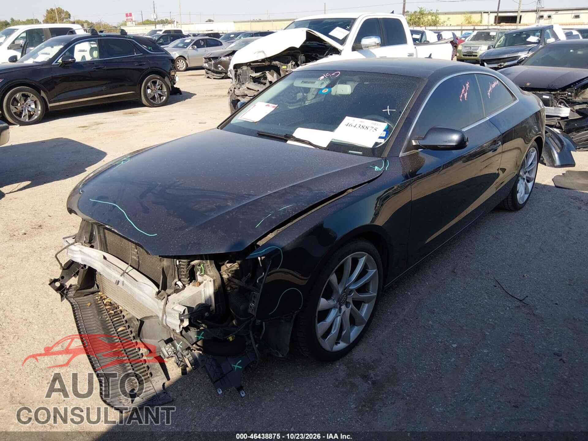 AUDI A5 2013 - WAULFAFR3DA031845