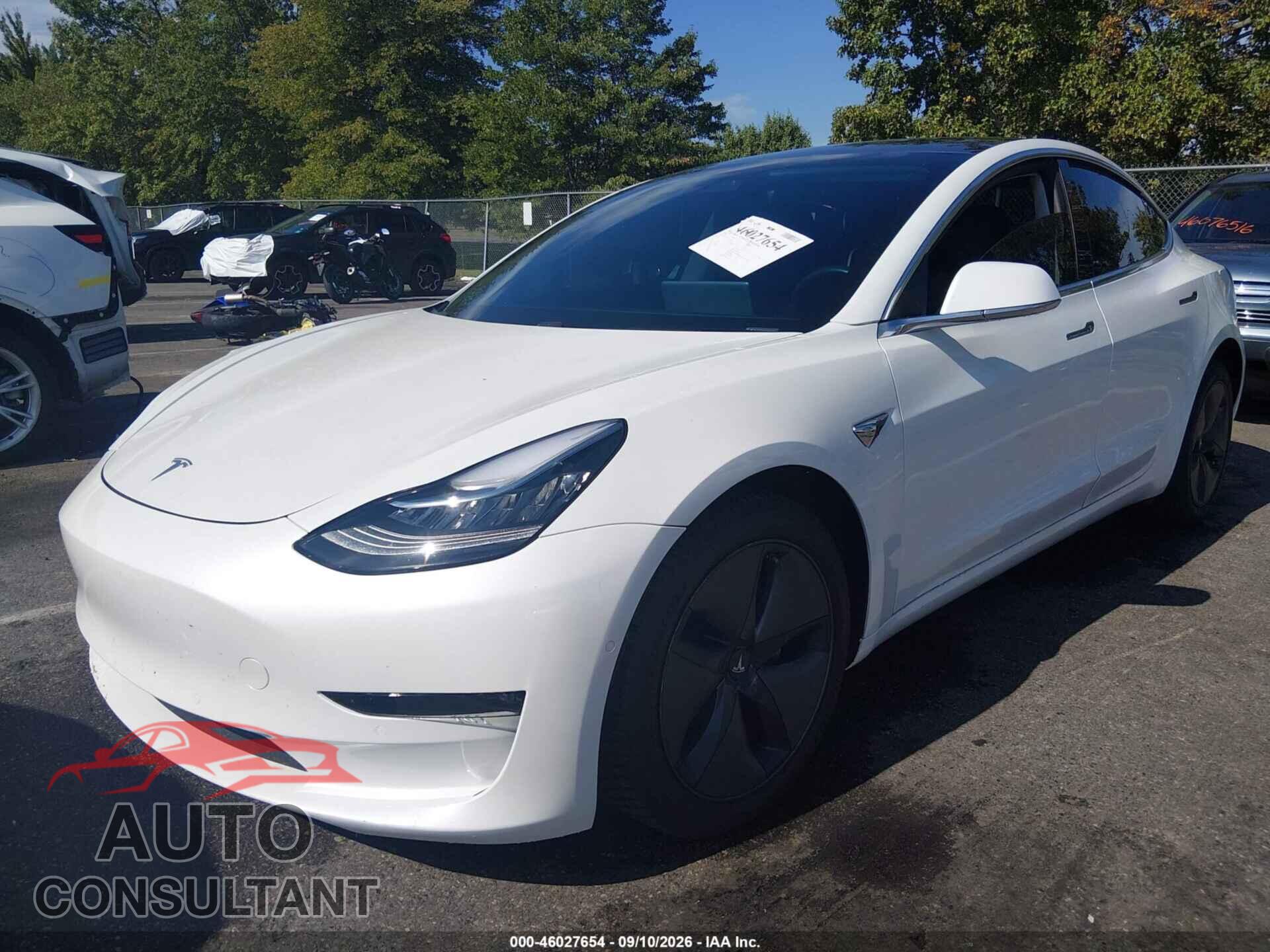 TESLA MODEL 3 2019 - 5YJ3E1EB0KF493326