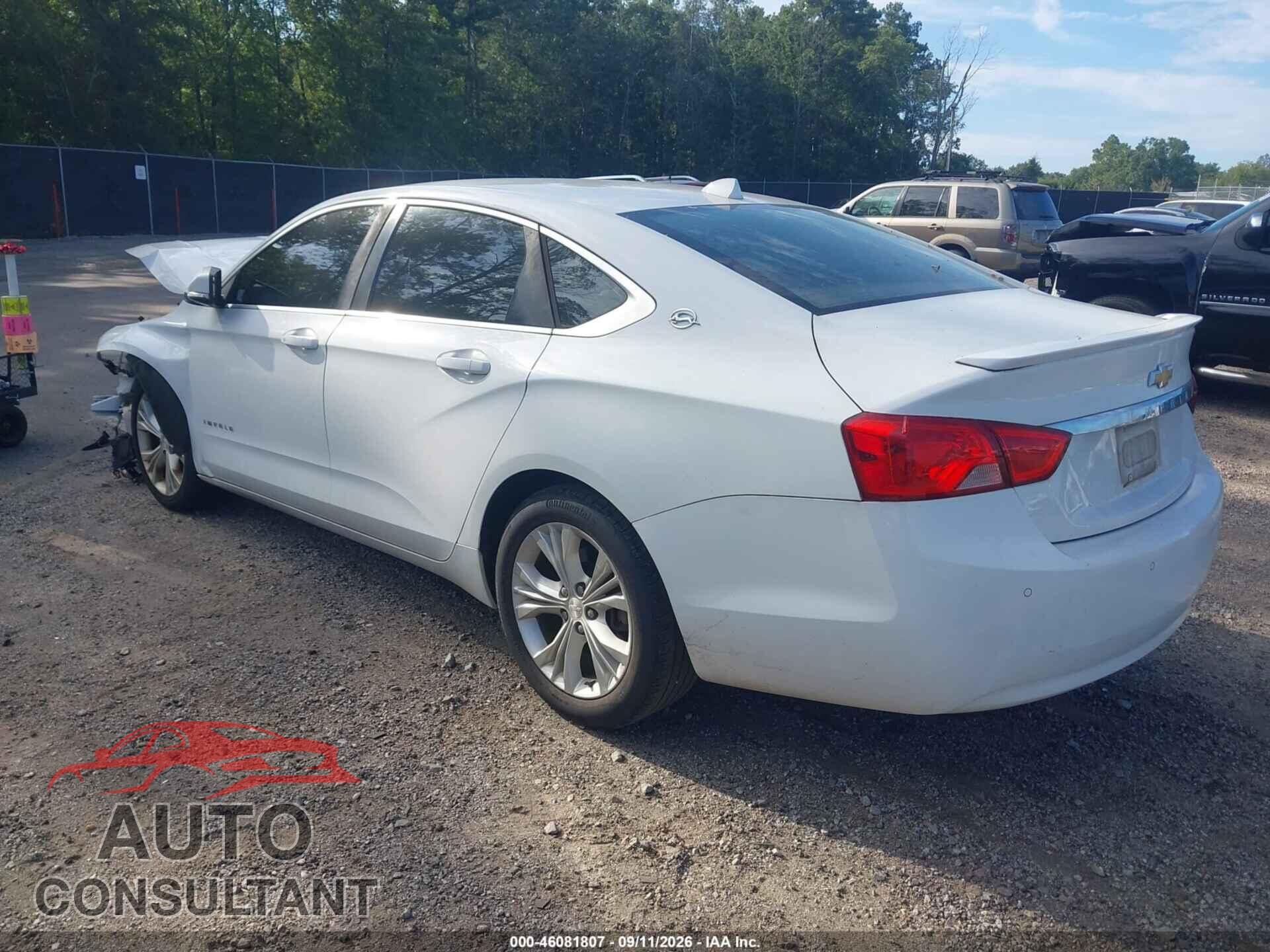 CHEVROLET IMPALA 2014 - 2G1125S37E9103473