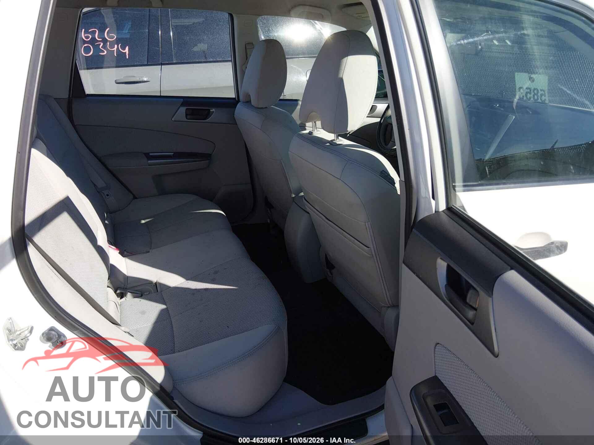 SUBARU FORESTER 2012 - JF2SHABC5CH402831