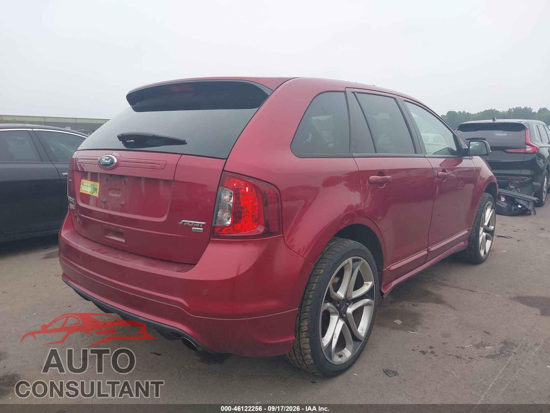 FORD EDGE 2013 - 2FMDK4AK7DBB53462
