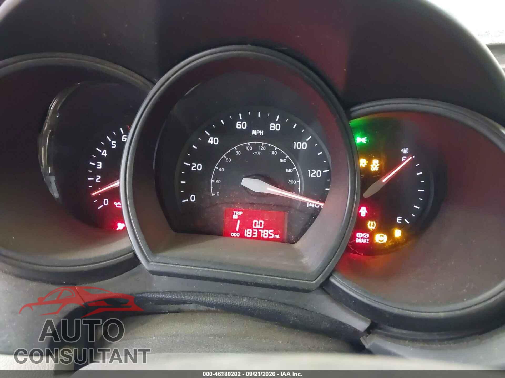 KIA RIO 2013 - KNADM4A36D6131035