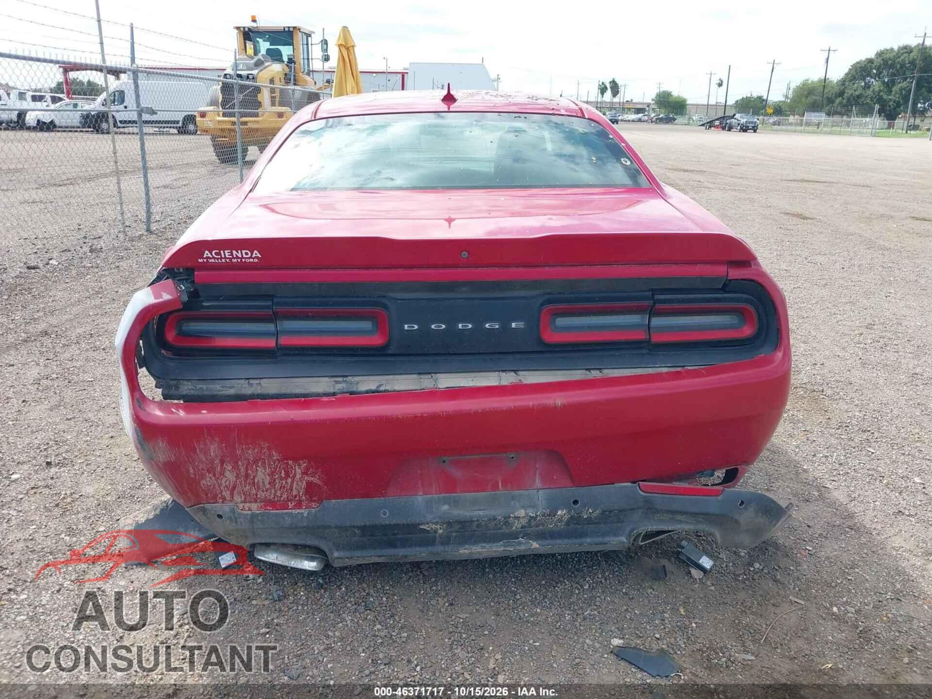 DODGE CHALLENGER 2016 - 2C3CDZAG2GH177869