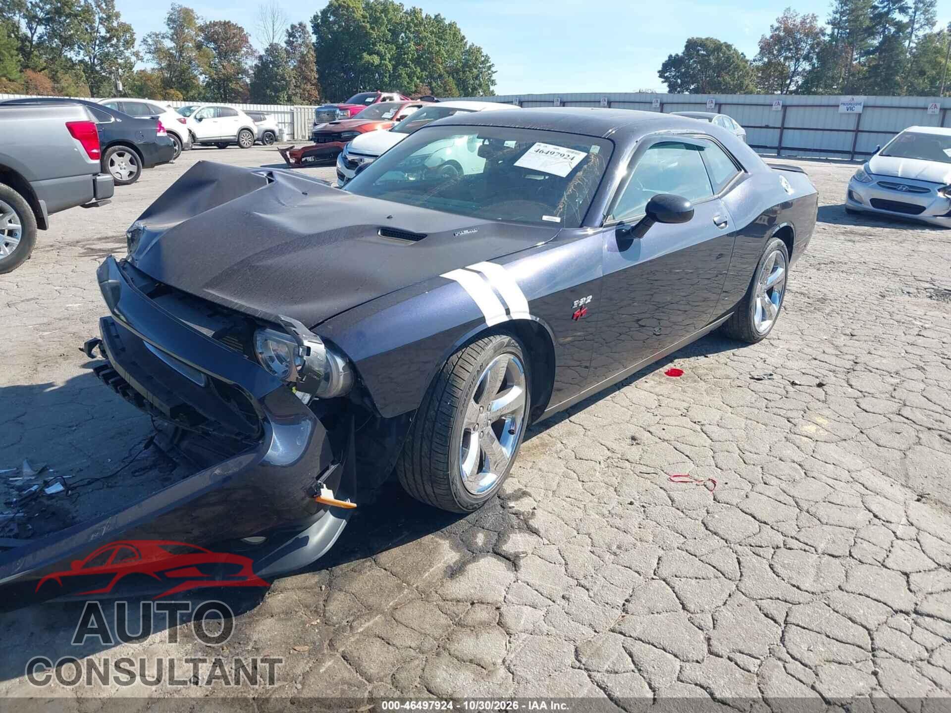 DODGE CHALLENGER 2012 - 2C3CDYBT4CH293882