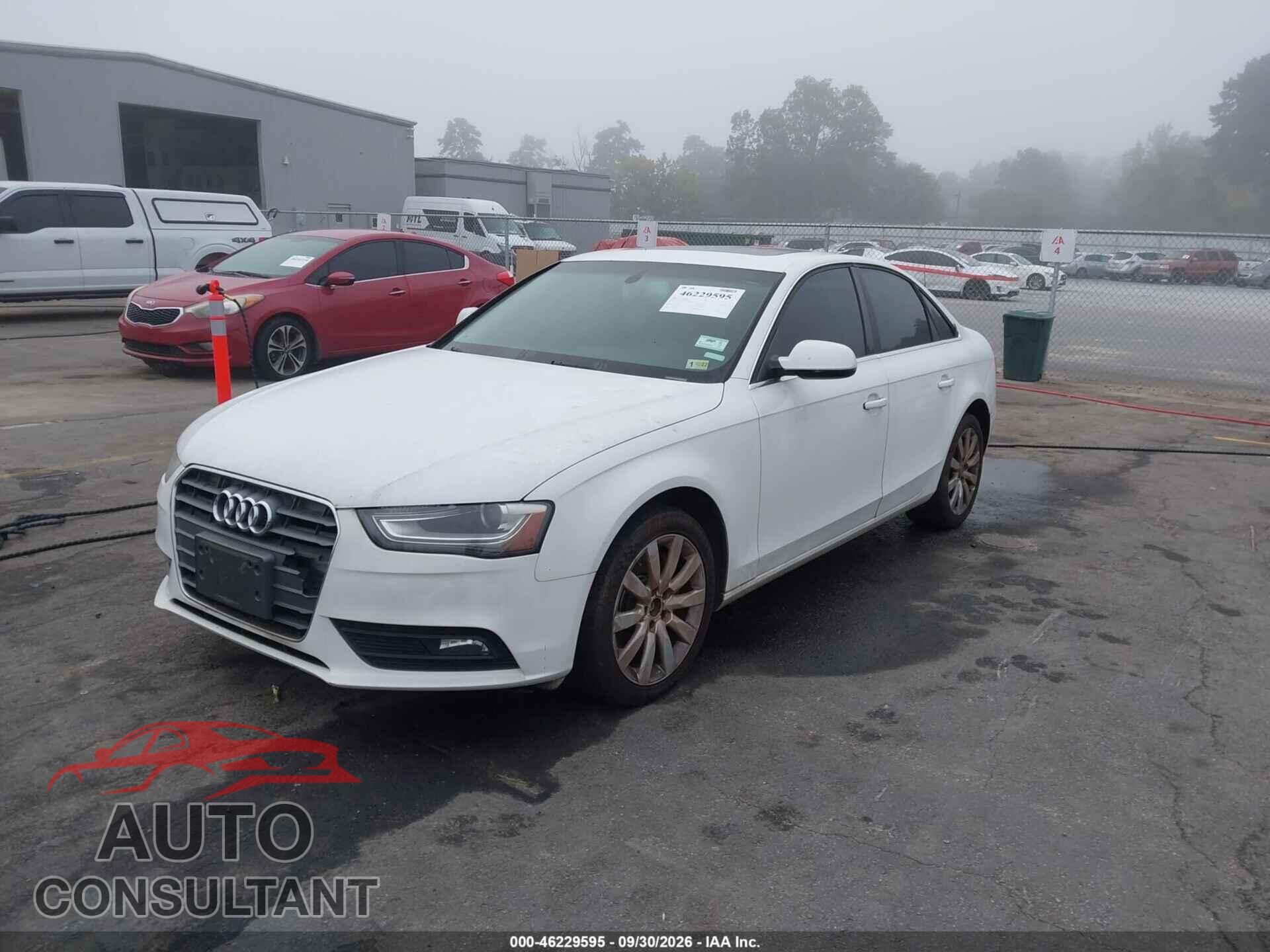AUDI A4 2013 - WAUAFAFL9DN022997