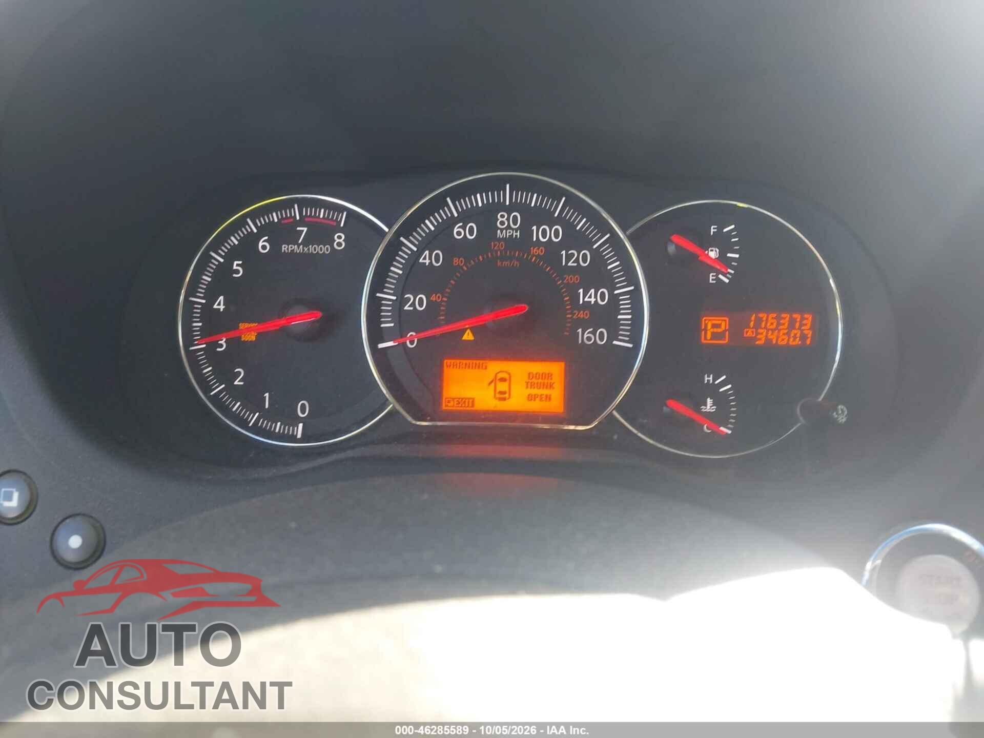 NISSAN MAXIMA 2010 - 1N4AA5AP0AC856463