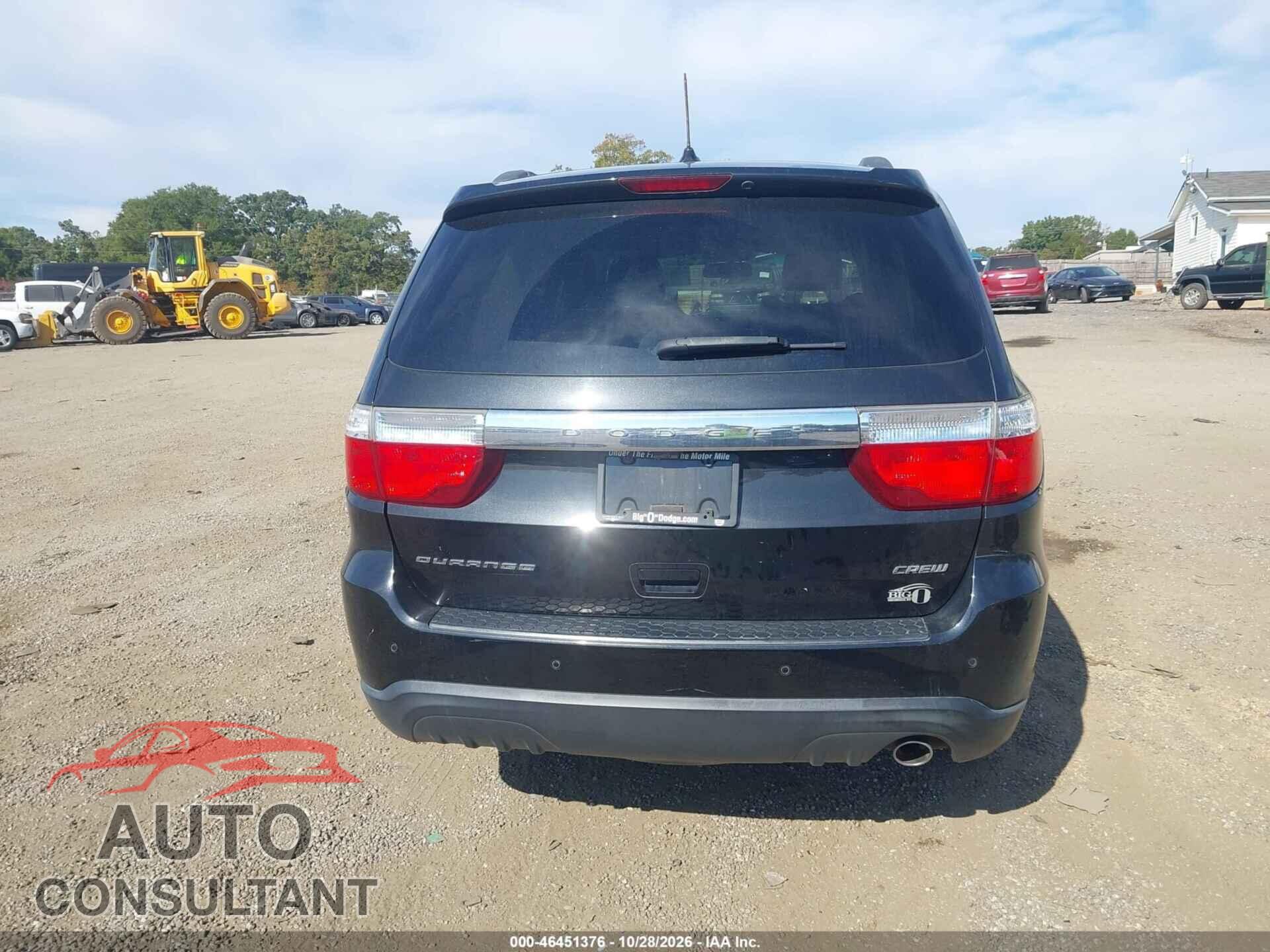DODGE DURANGO 2013 - 1C4RDHDG4DC637544