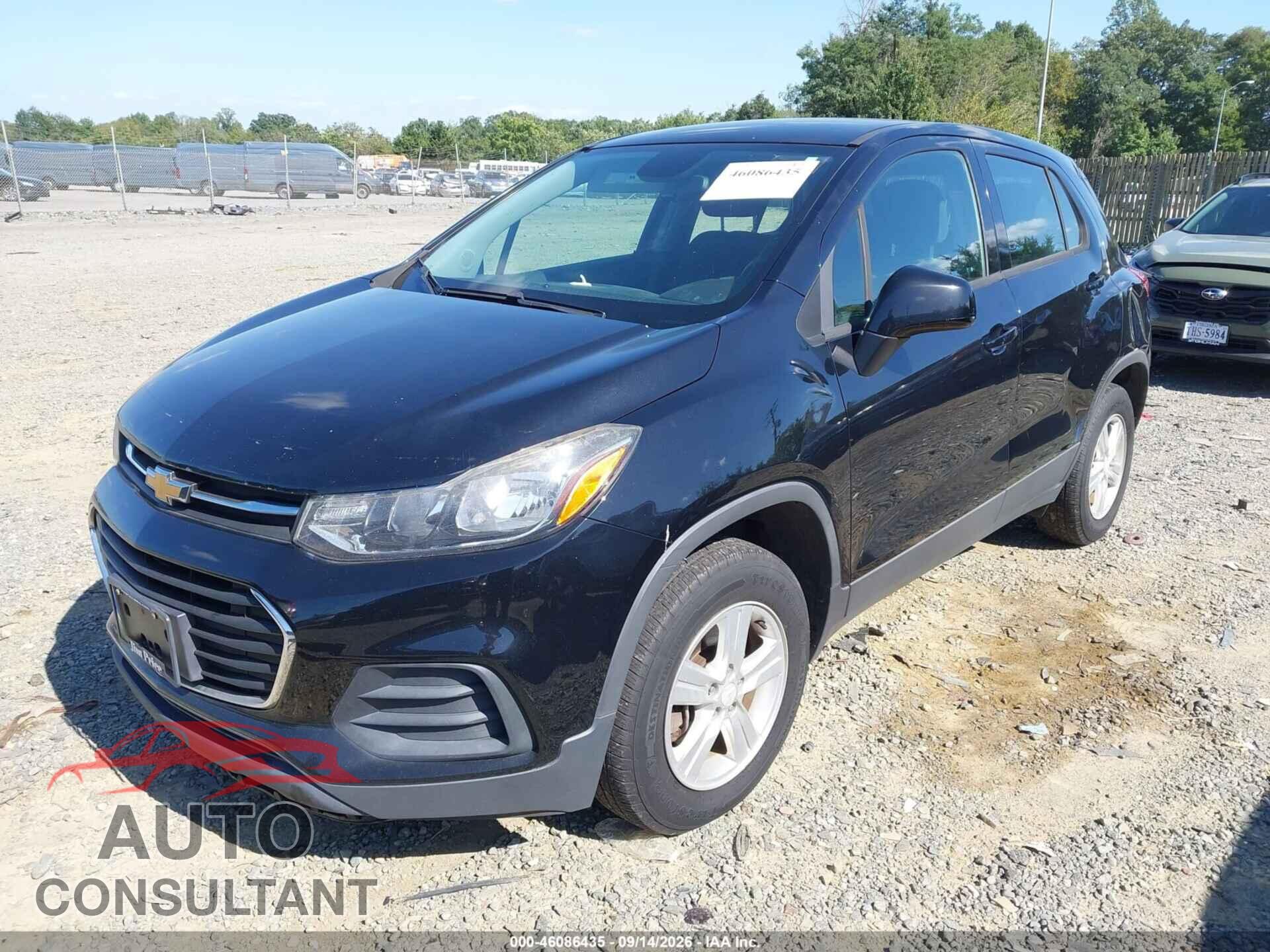CHEVROLET TRAX 2017 - 3GNCJNSB3HL267371