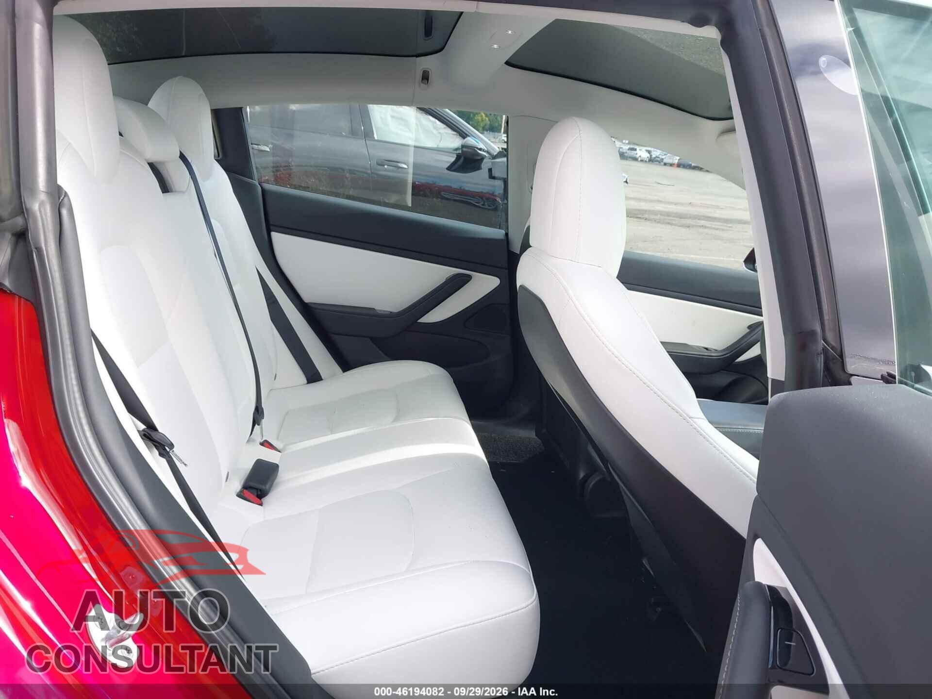 TESLA MODEL 3 2020 - 5YJ3E1EB9LF601153