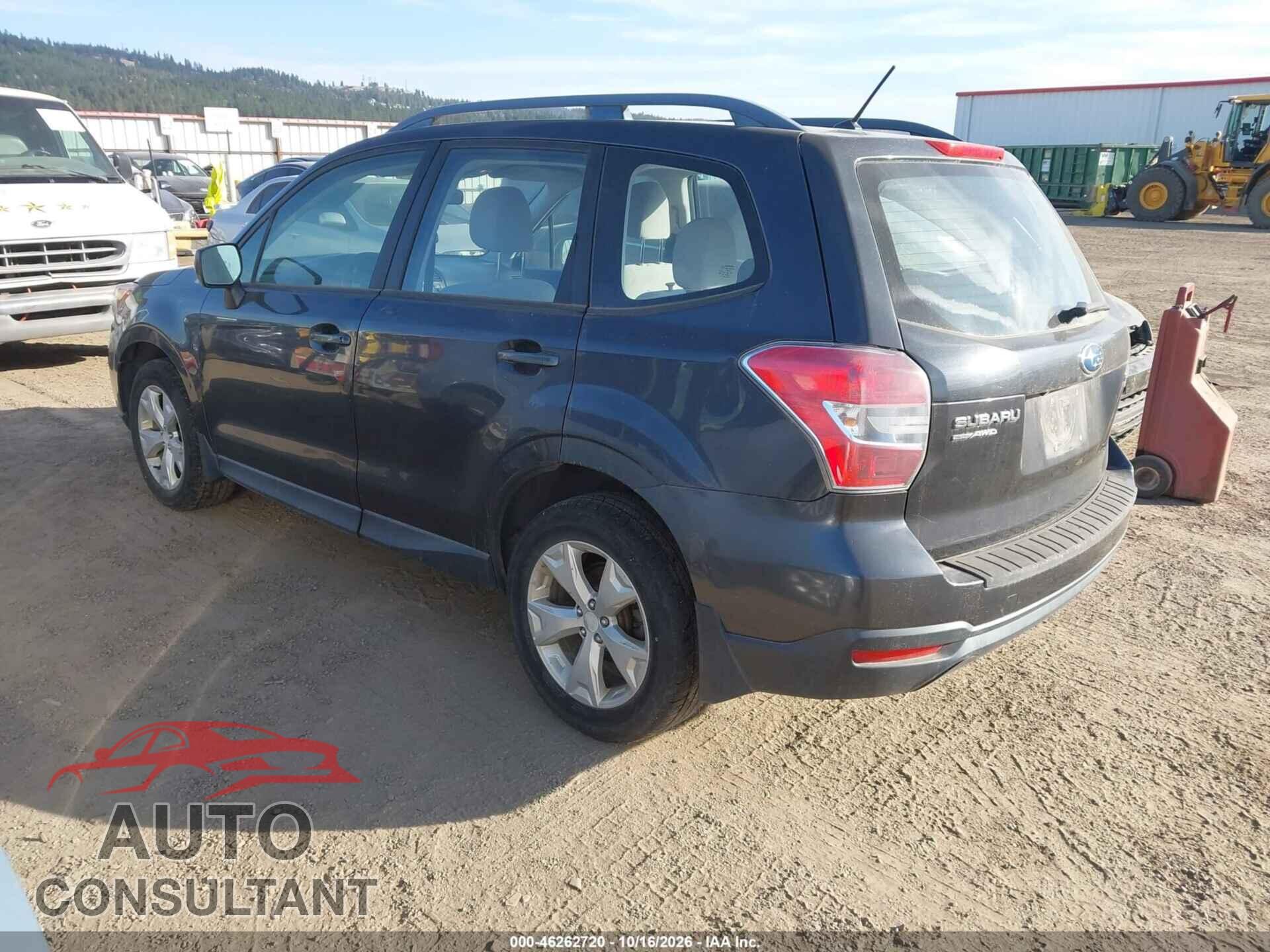 SUBARU FORESTER 2015 - JF2SJABC2FH809241