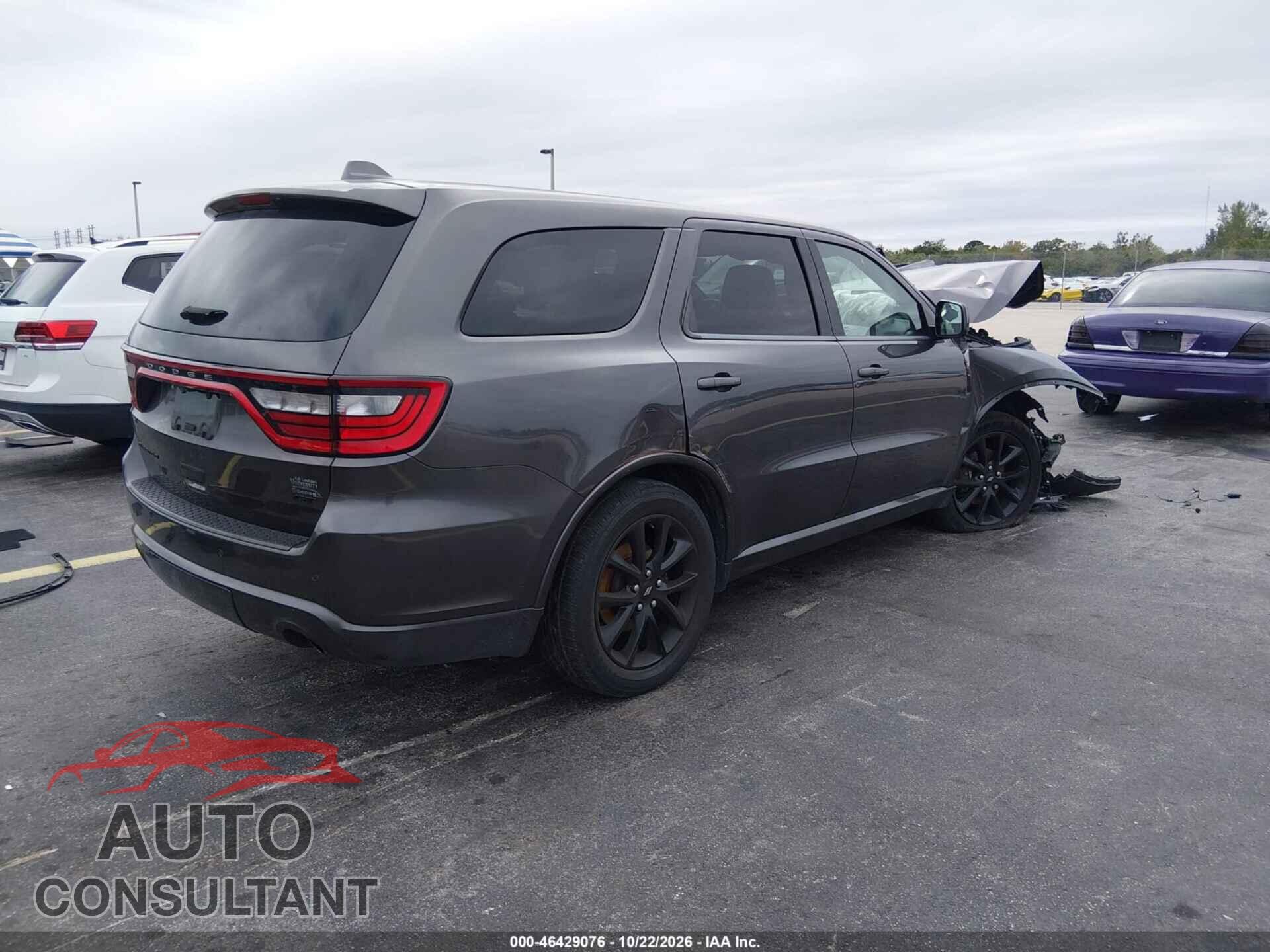 DODGE DURANGO 2019 - 1C4RDHDG5KC604310