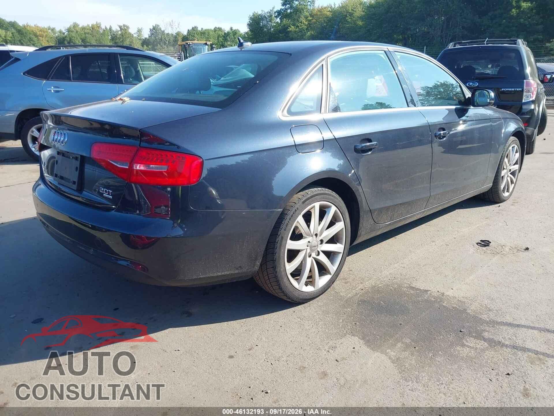 AUDI A4 2013 - WAUFFAFL4DN031256