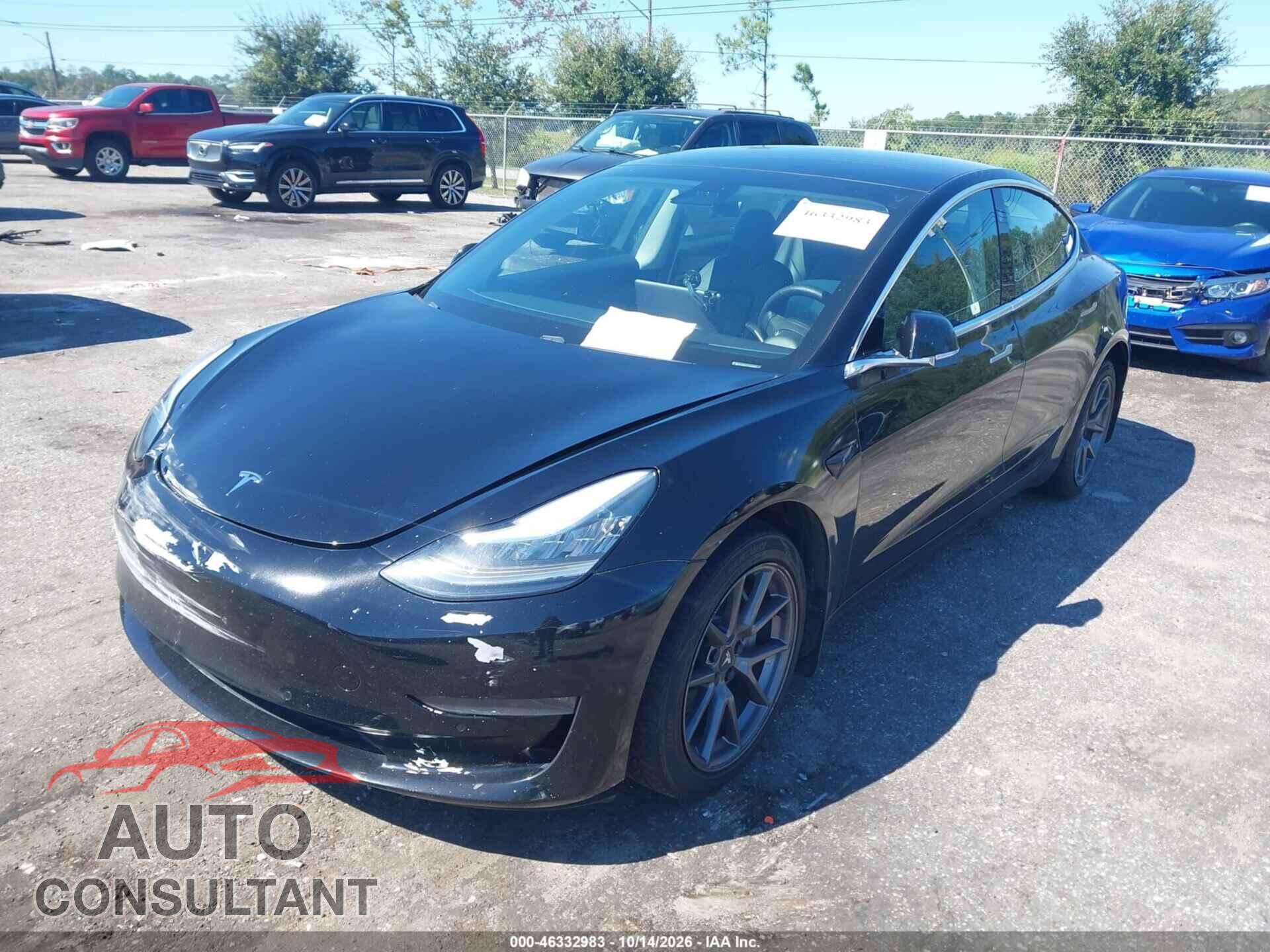 TESLA MODEL 3 2020 - 5YJ3E1EC2LF601360