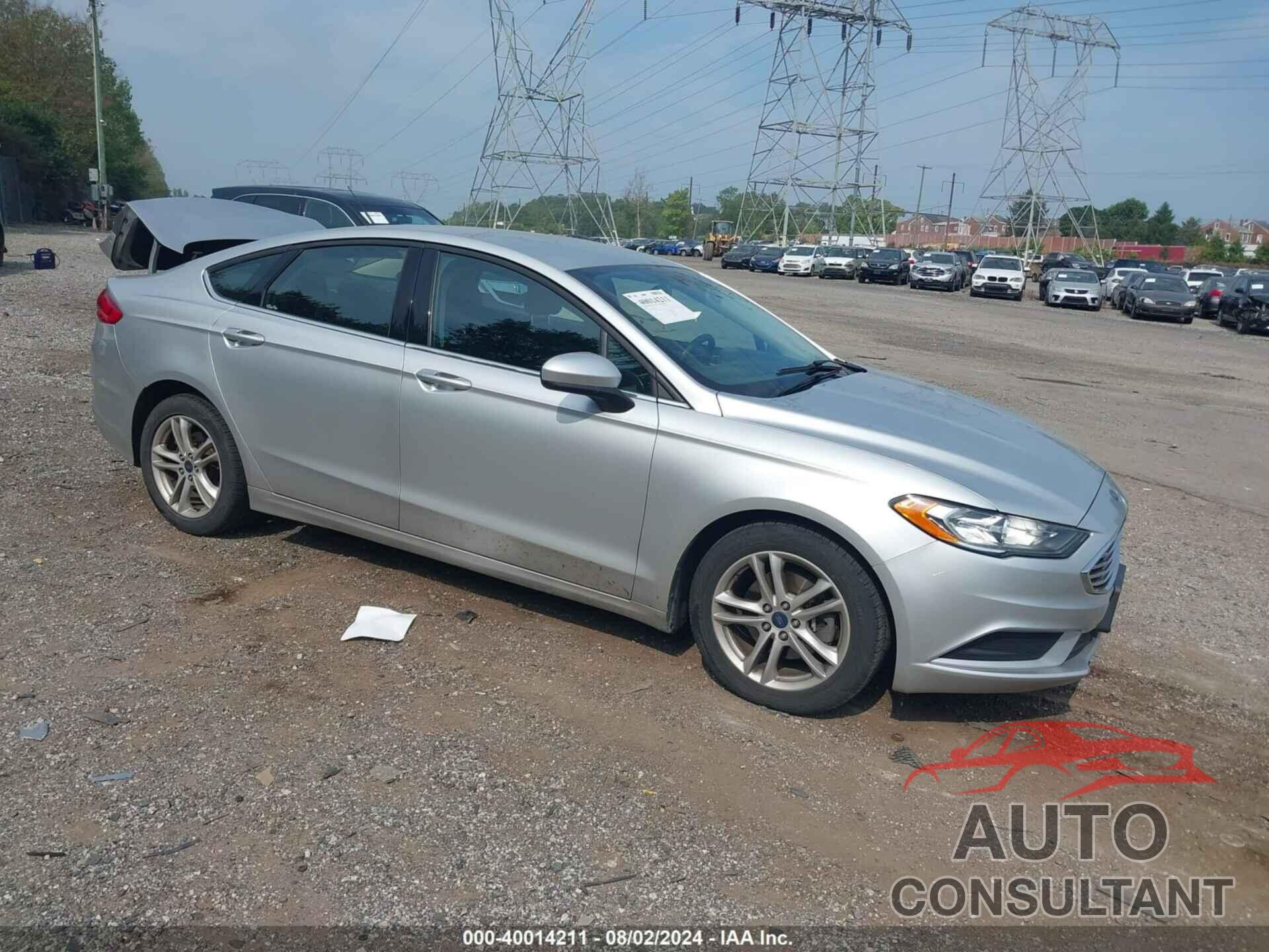 FORD FUSION 2018 - 3FA6P0H77JR105889