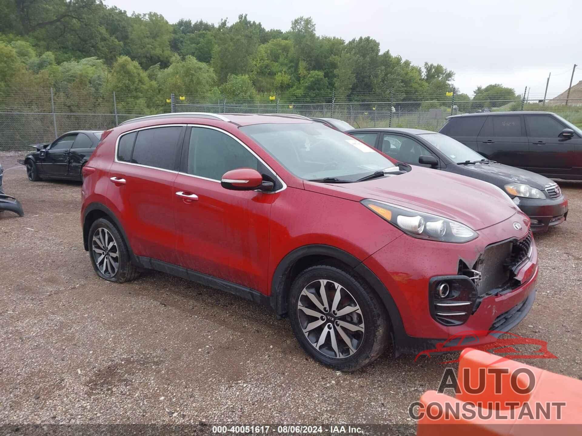 KIA SPORTAGE 2019 - KNDPN3ACXK7562265