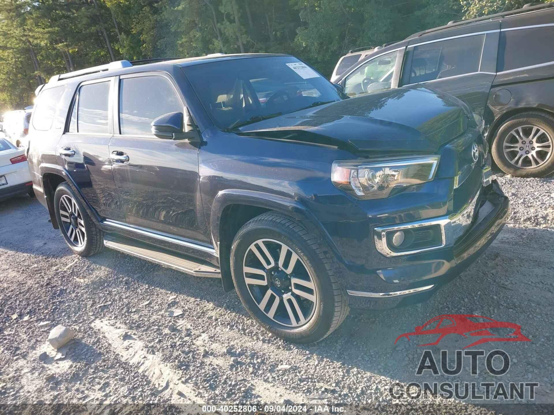 TOYOTA 4RUNNER 2018 - JTEZU5JRXJ5190167