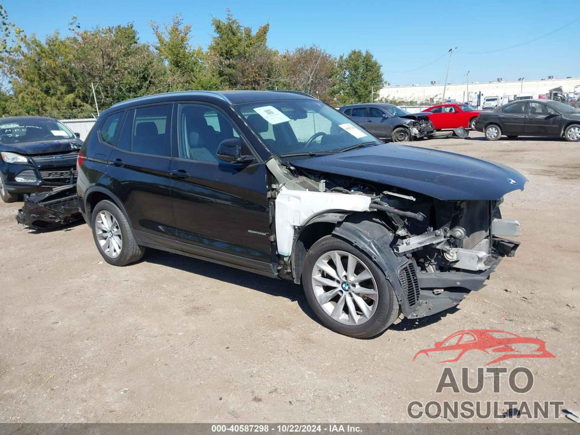 BMW X3 2017 - 5UXWZ7C54H0U44783