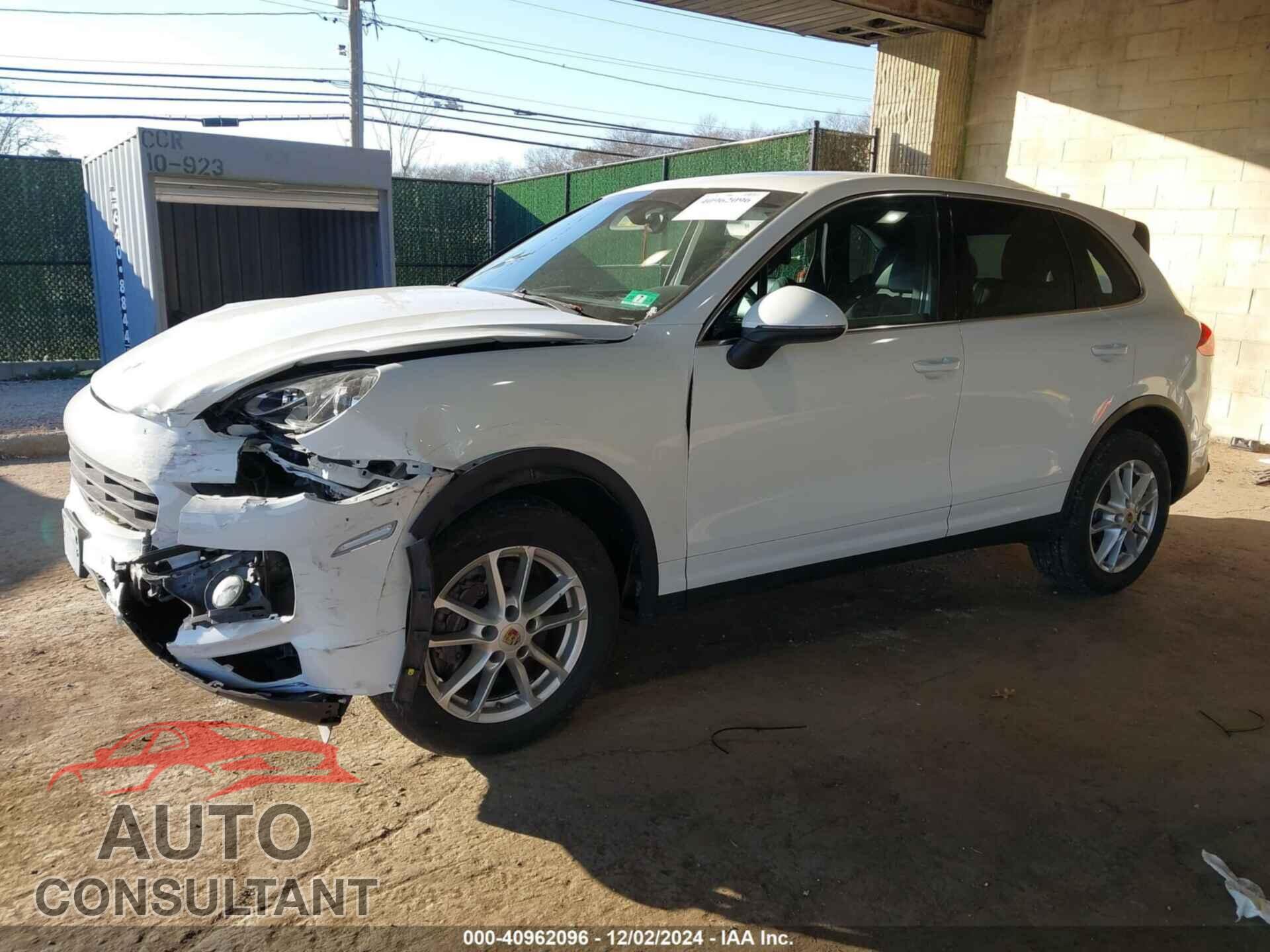 PORSCHE CAYENNE 2016 - WP1AA2A22GLA03289