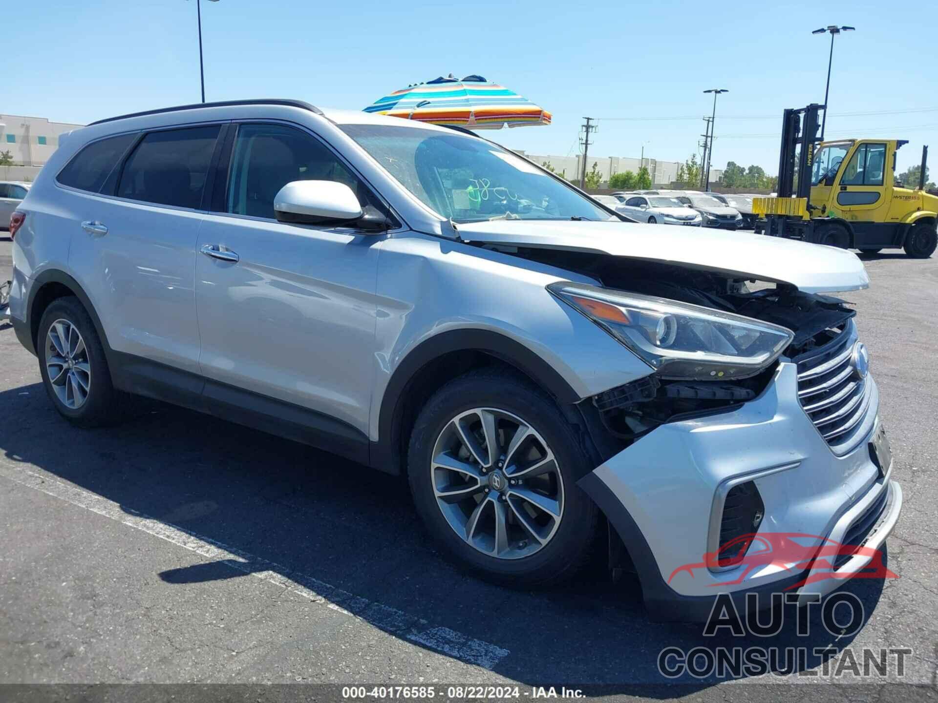 HYUNDAI SANTA FE 2018 - KM8SM4HF8JU278860