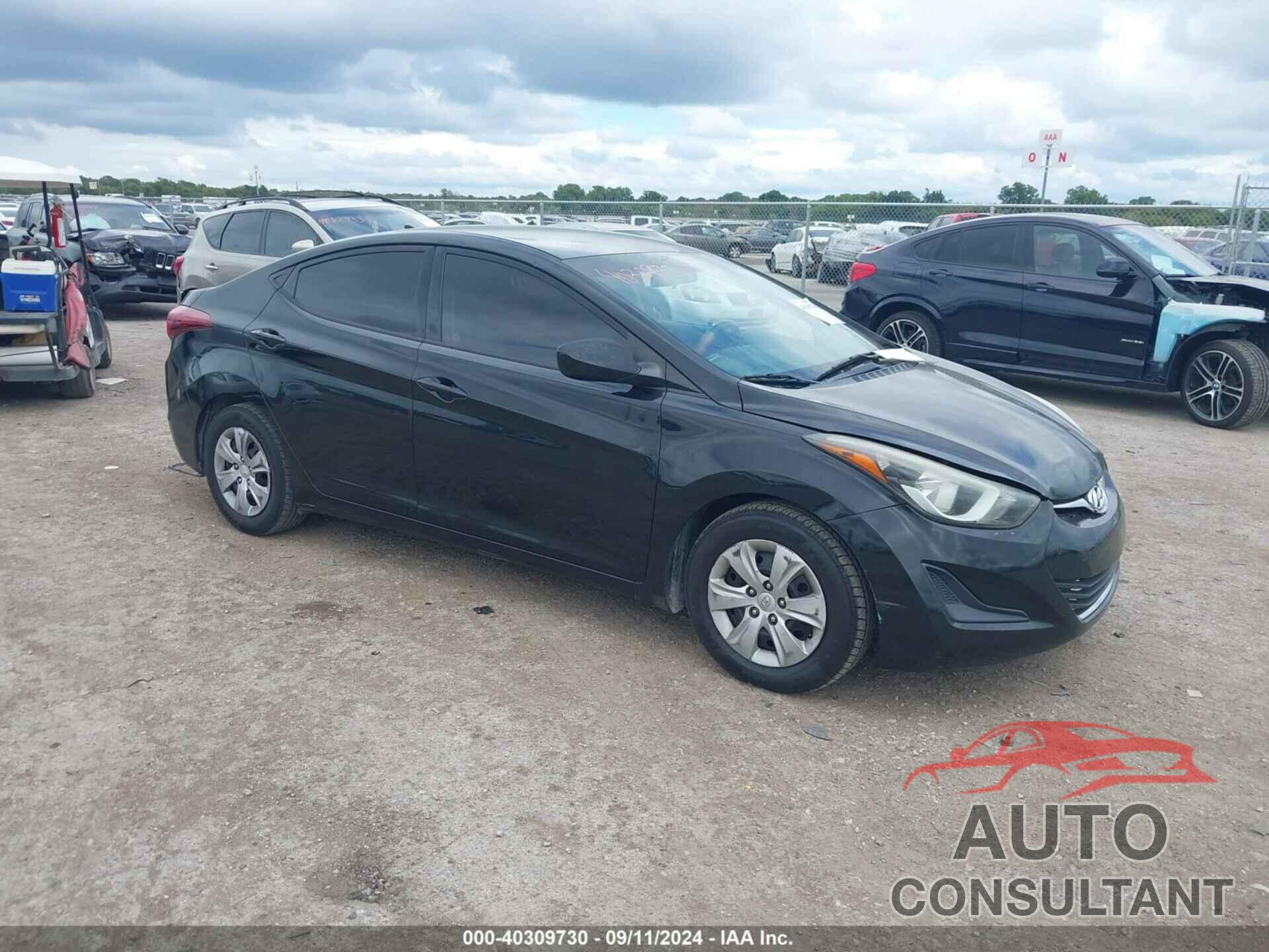 HYUNDAI ELANTRA 2016 - 5NPDH4AE2GH699737