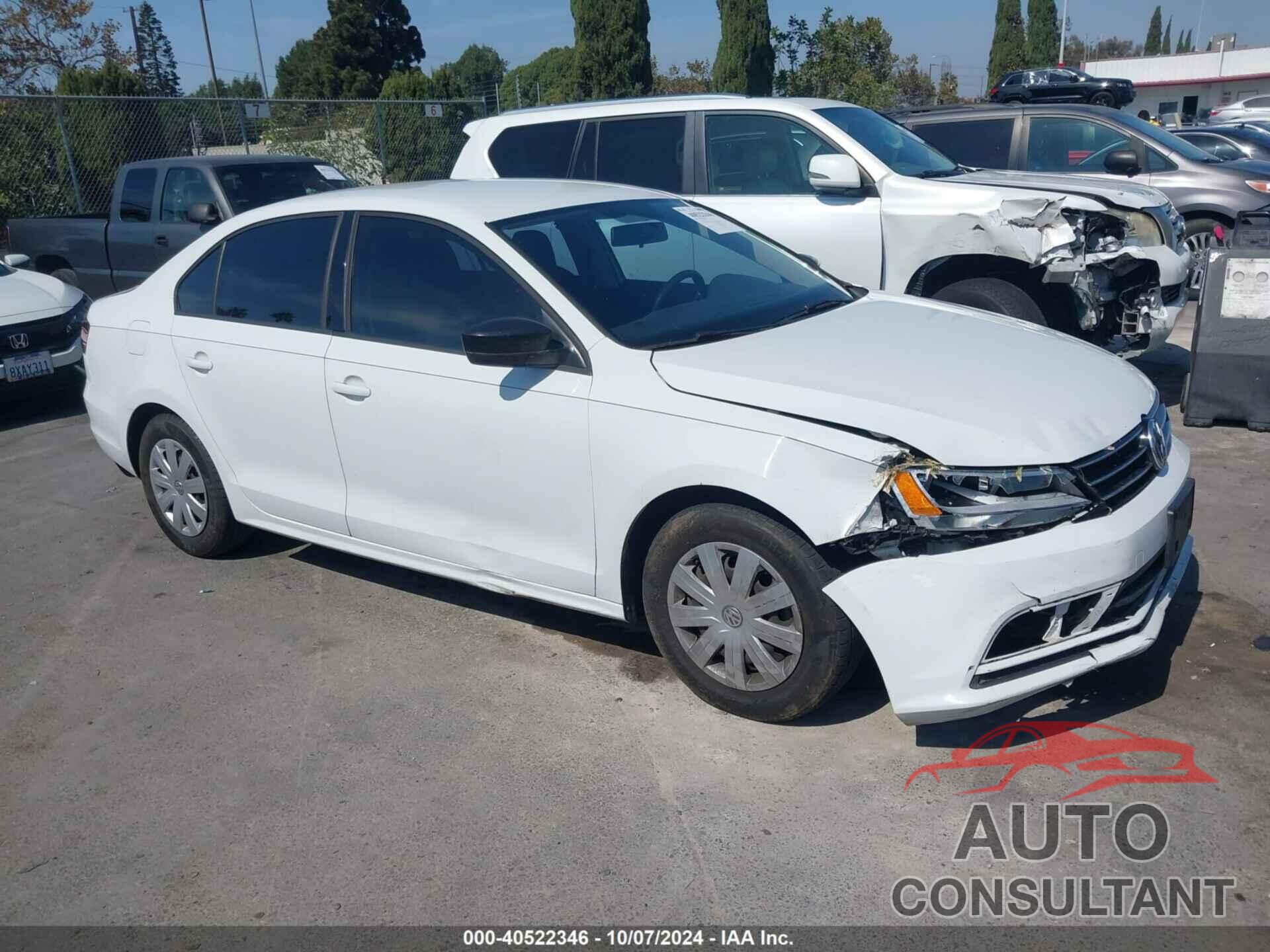 VOLKSWAGEN JETTA 2016 - 3VW267AJ0GM243710