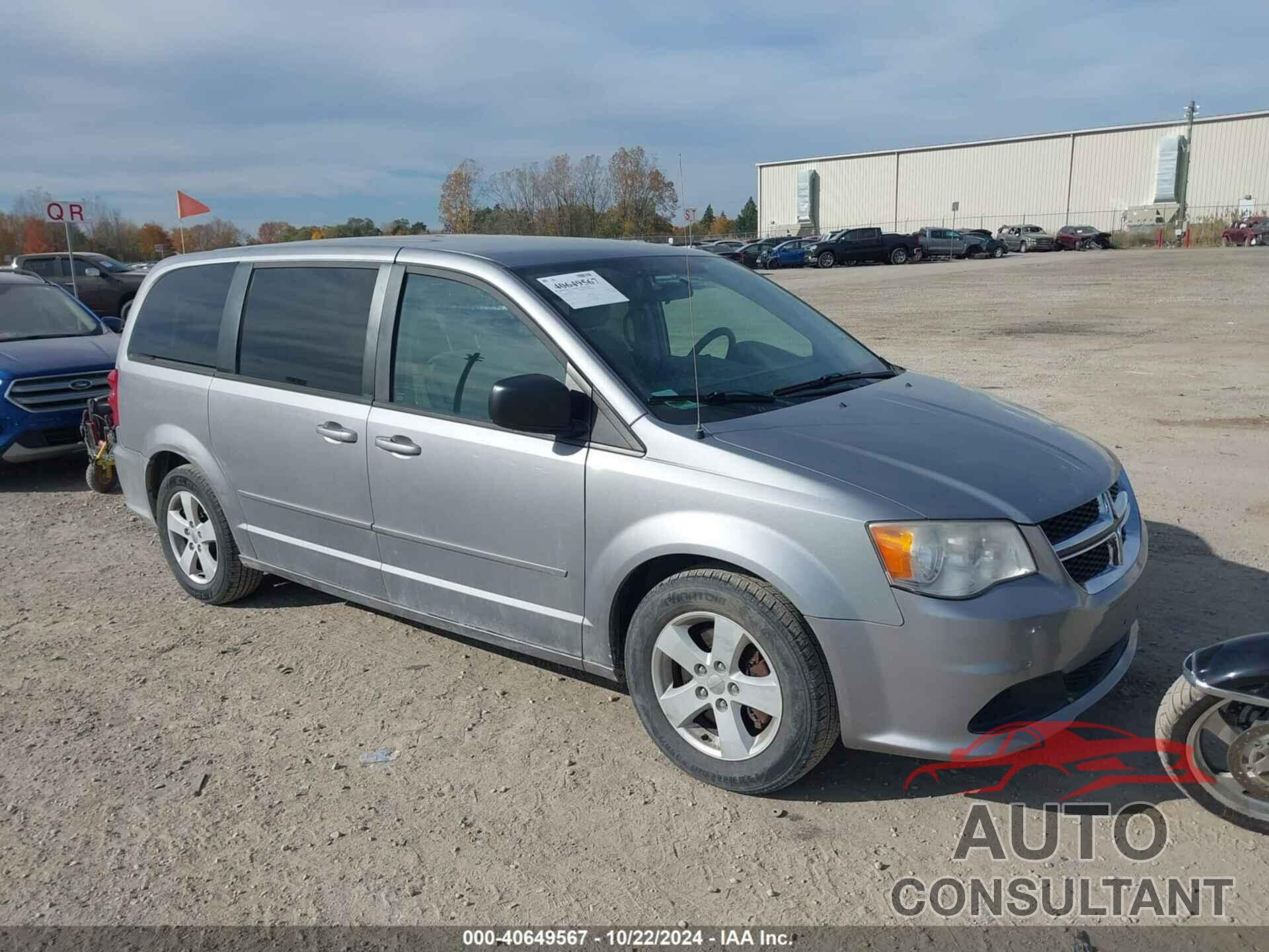 DODGE GRAND CARAVAN 2014 - 2C4RDGBG3ER152009