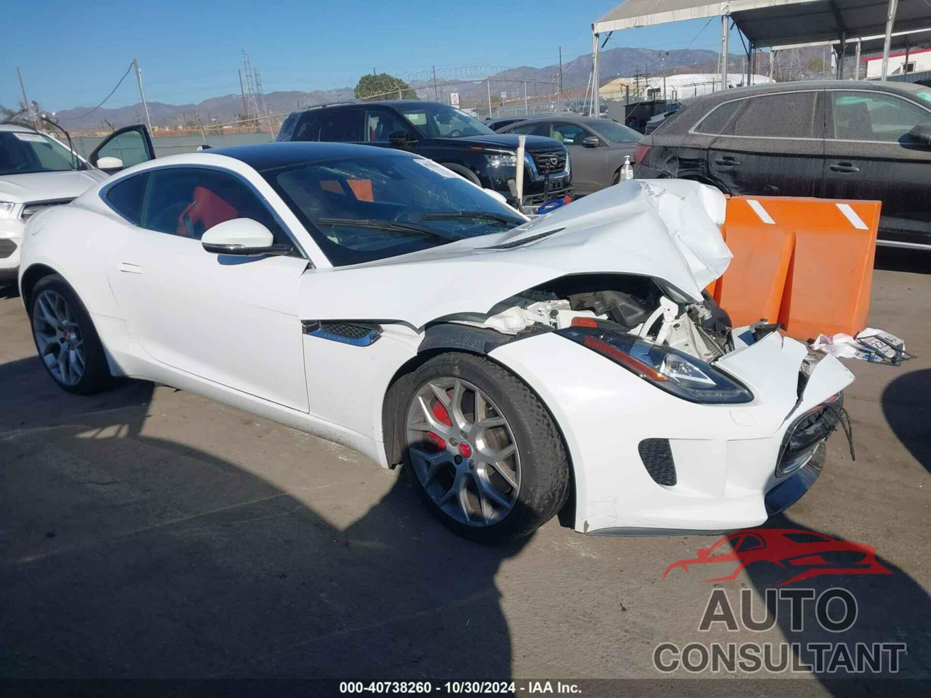 JAGUAR F-TYPE 2015 - SAJWA6BU0F8K17294