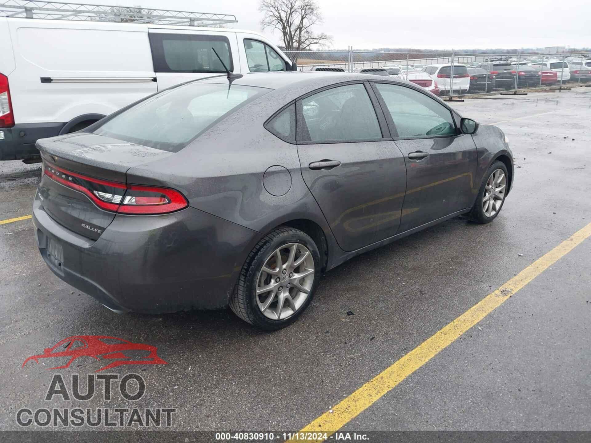 DODGE DART 2015 - 1C3CDFBBXFD242108