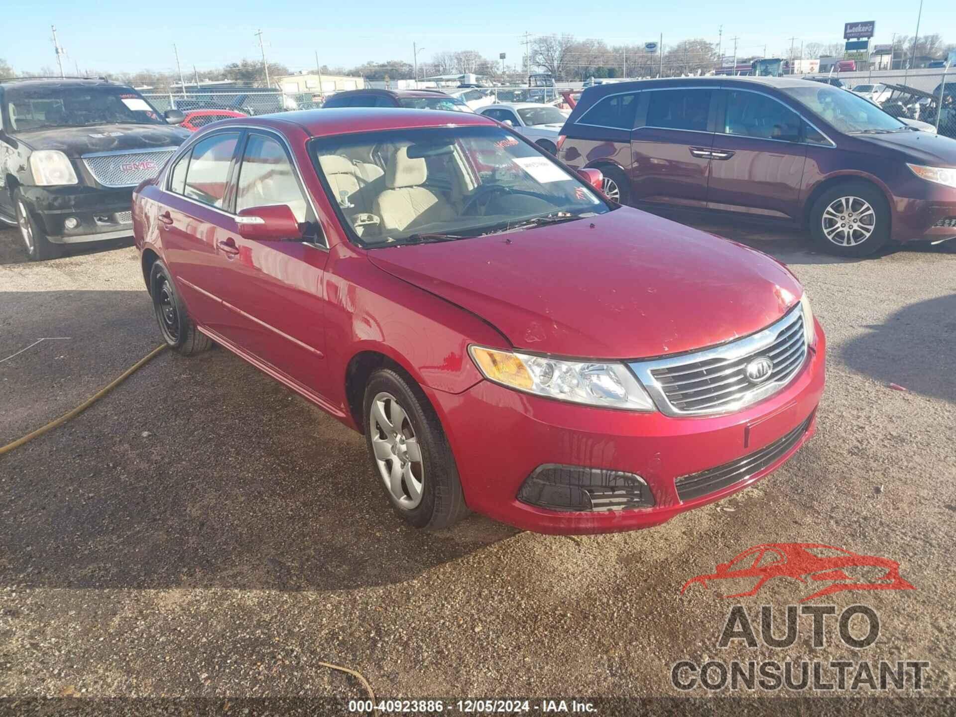 KIA OPTIMA 2009 - KNAGE228895299703