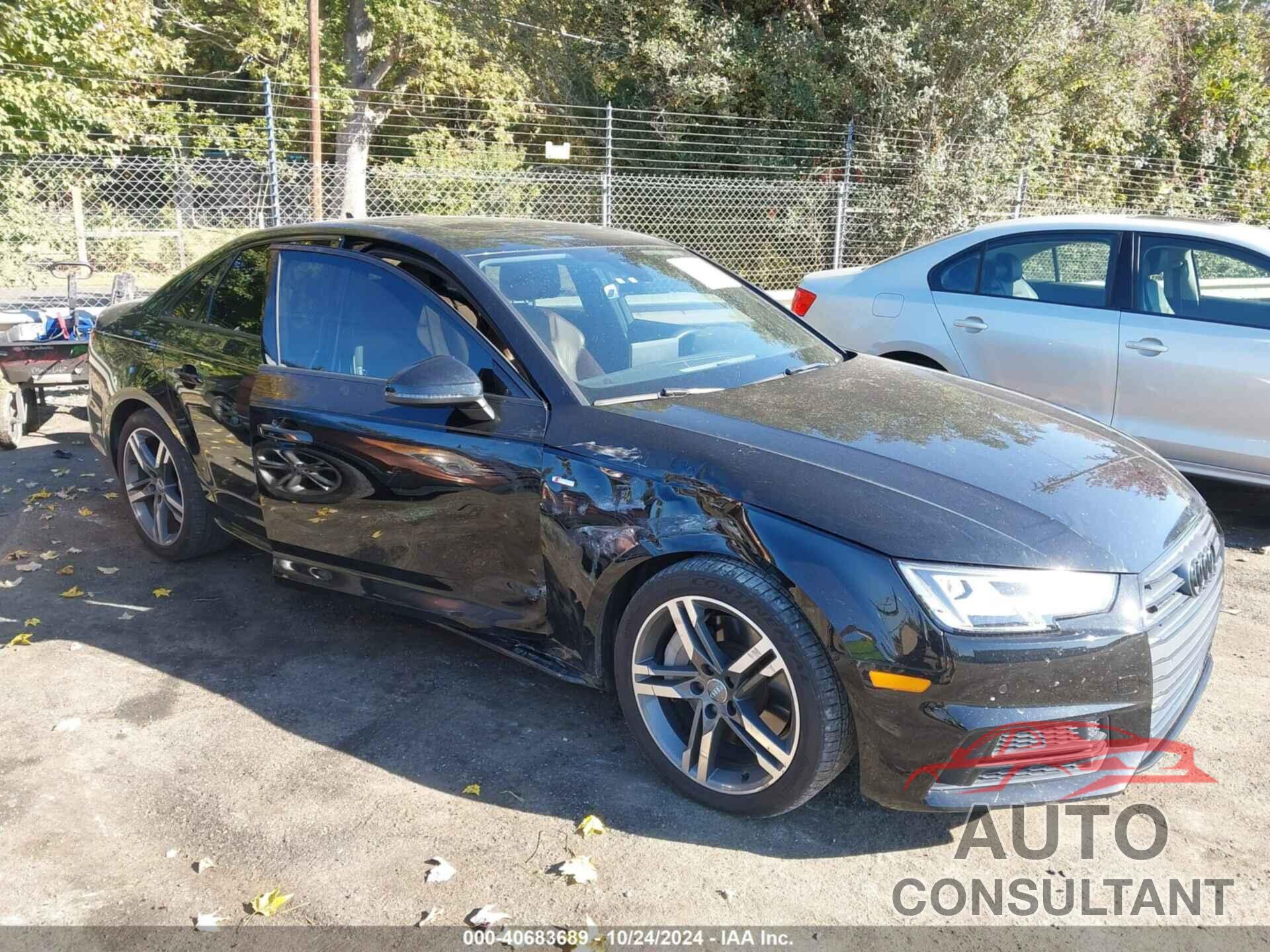 AUDI A4 2018 - WAUENAF42JA160879