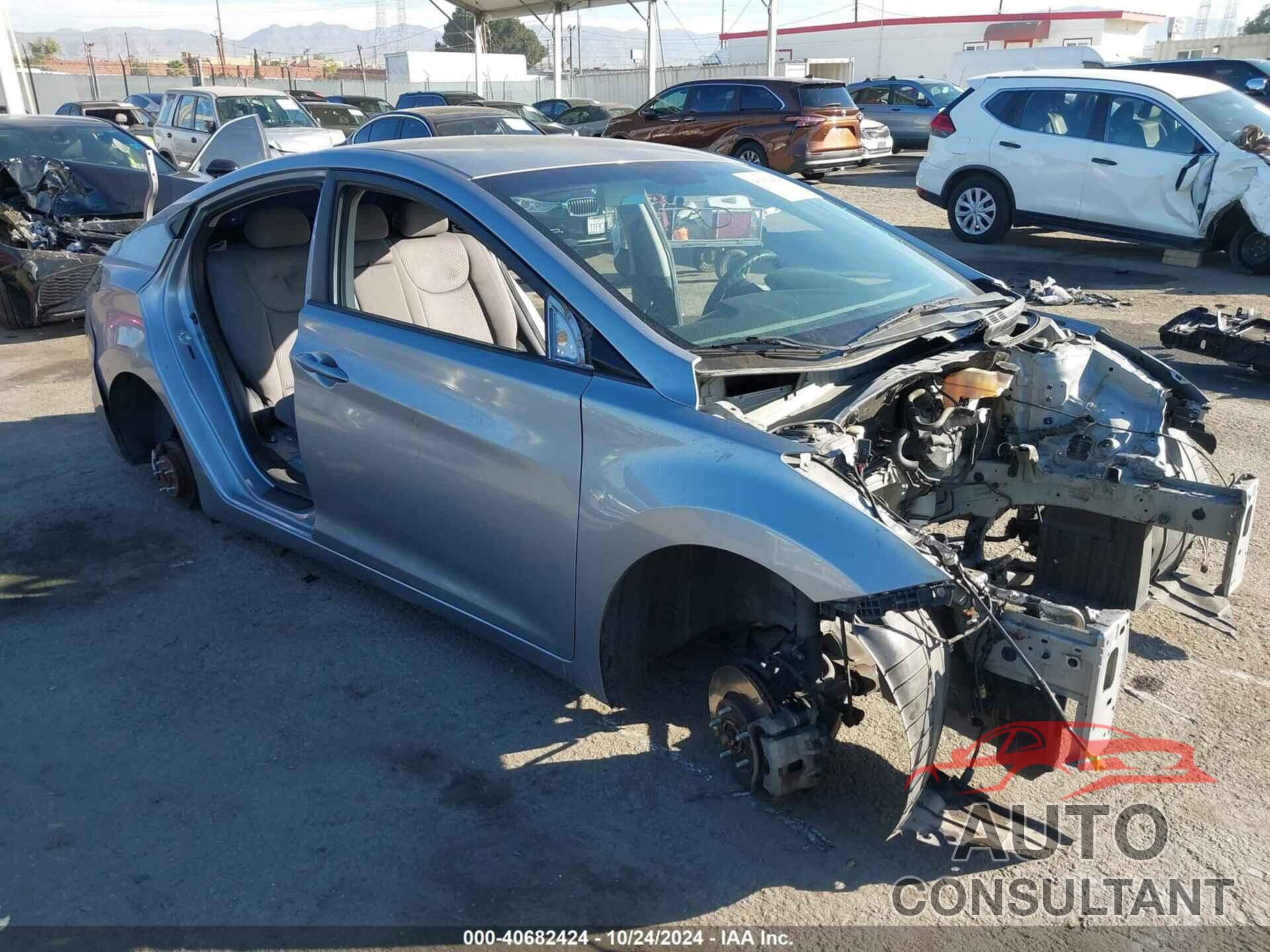 HYUNDAI ELANTRA 2015 - 5NPDH4AE3FH566001