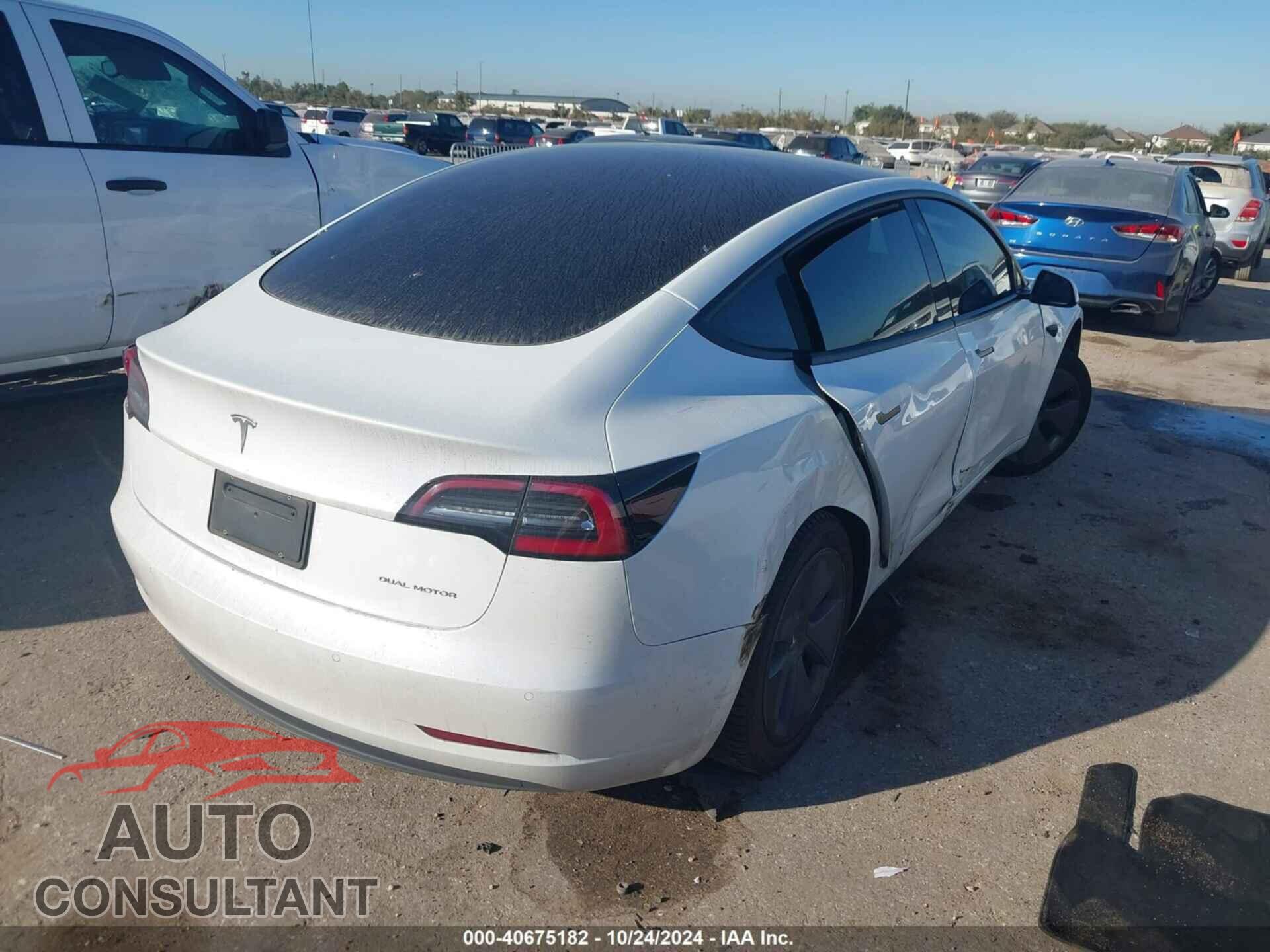 TESLA MODEL 3 2021 - 5YJ3E1EB6MF055607