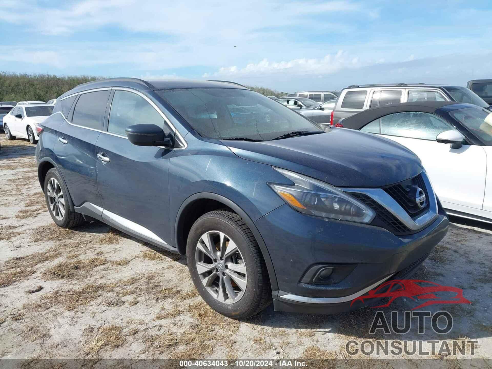 NISSAN MURANO 2018 - 5N1AZ2MG9JN106296