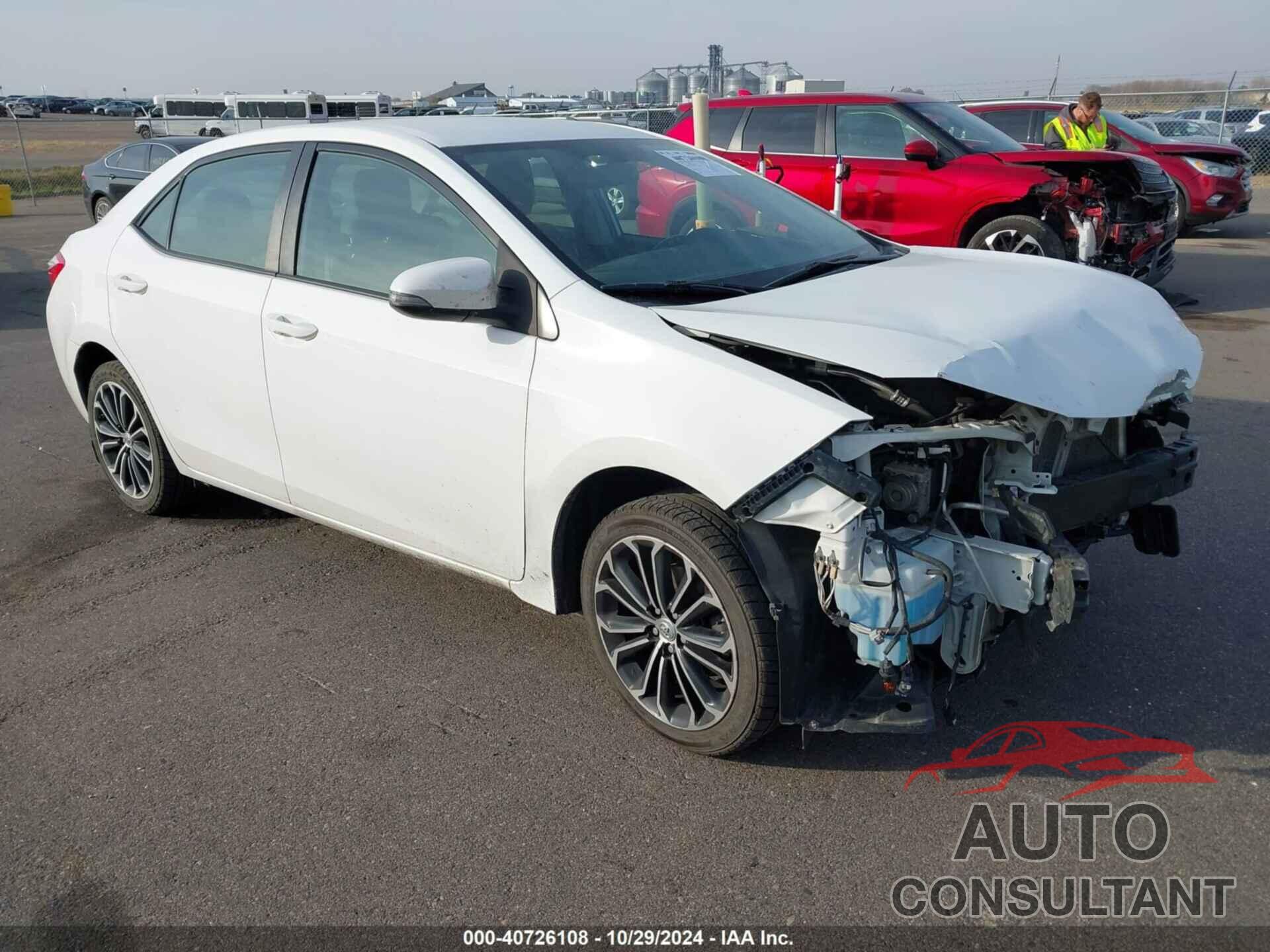 TOYOTA COROLLA 2016 - 5YFBURHE5GP520602