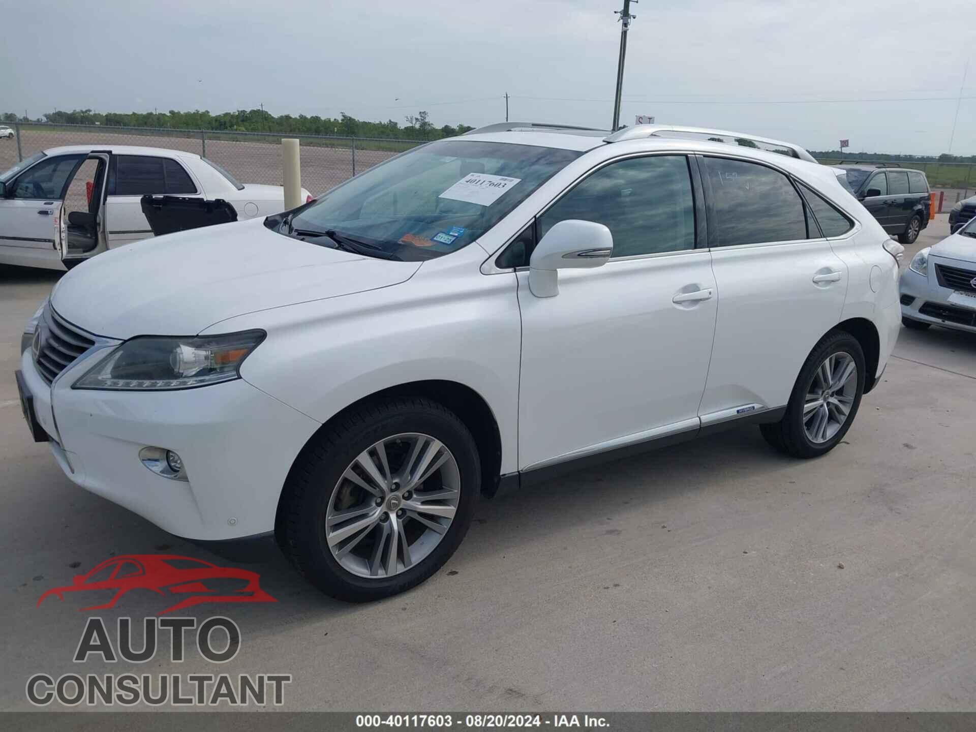 LEXUS RX 450H 2015 - 2T2BC1BAXFC006877