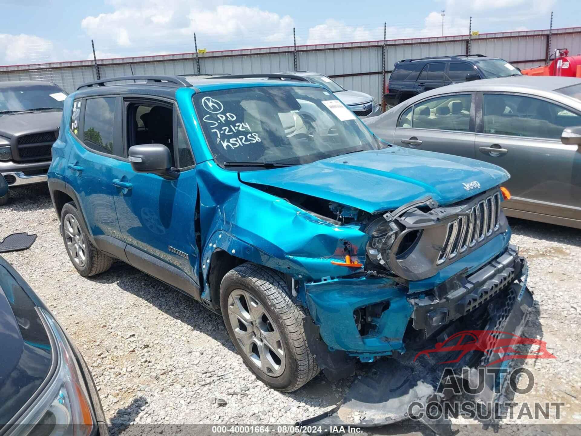 JEEP RENEGADE 2019 - ZACNJAD11KPK51258