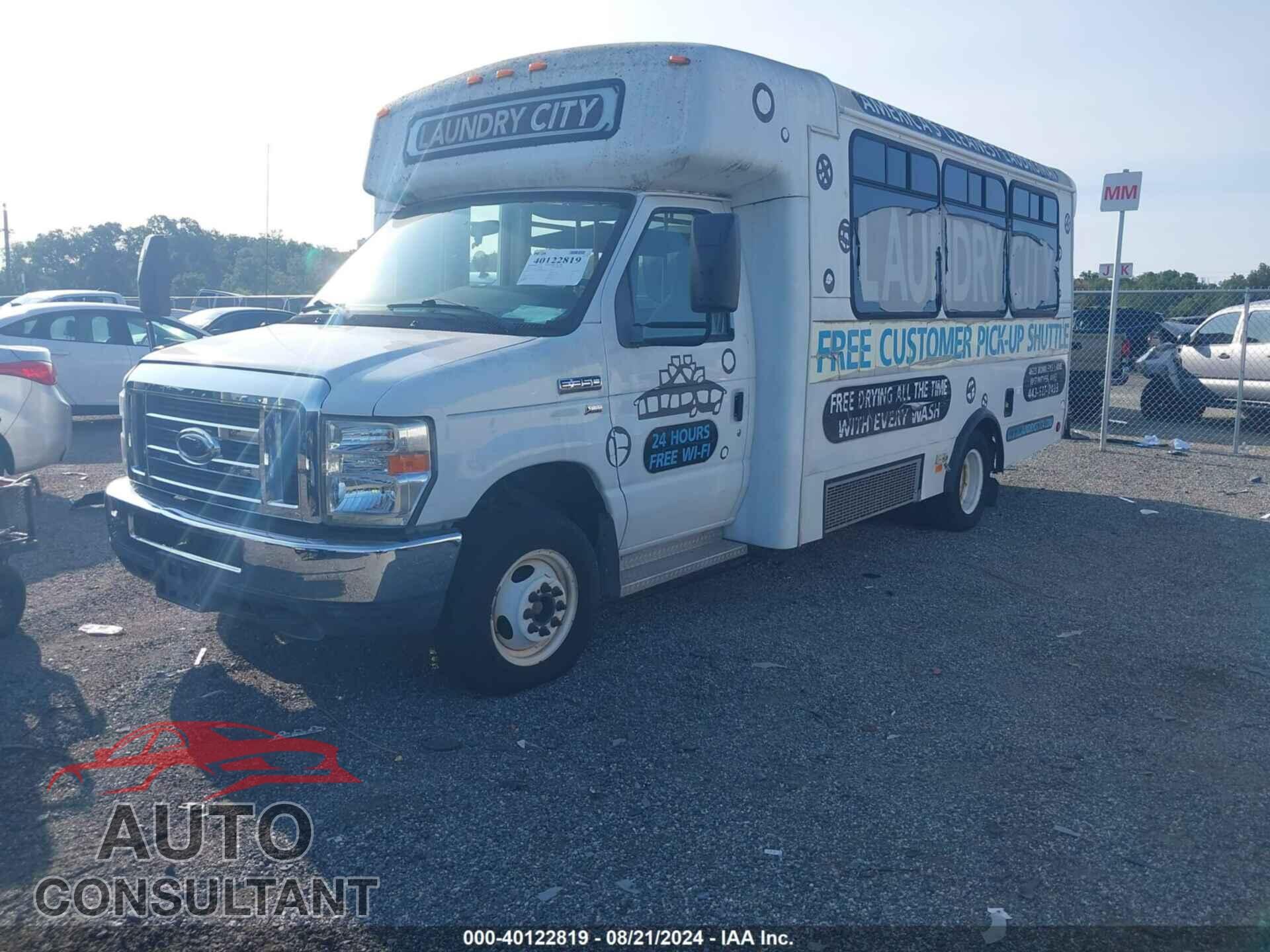 FORD E-350 CUTAWAY 2012 - 1FDEE3FL7CDA95823