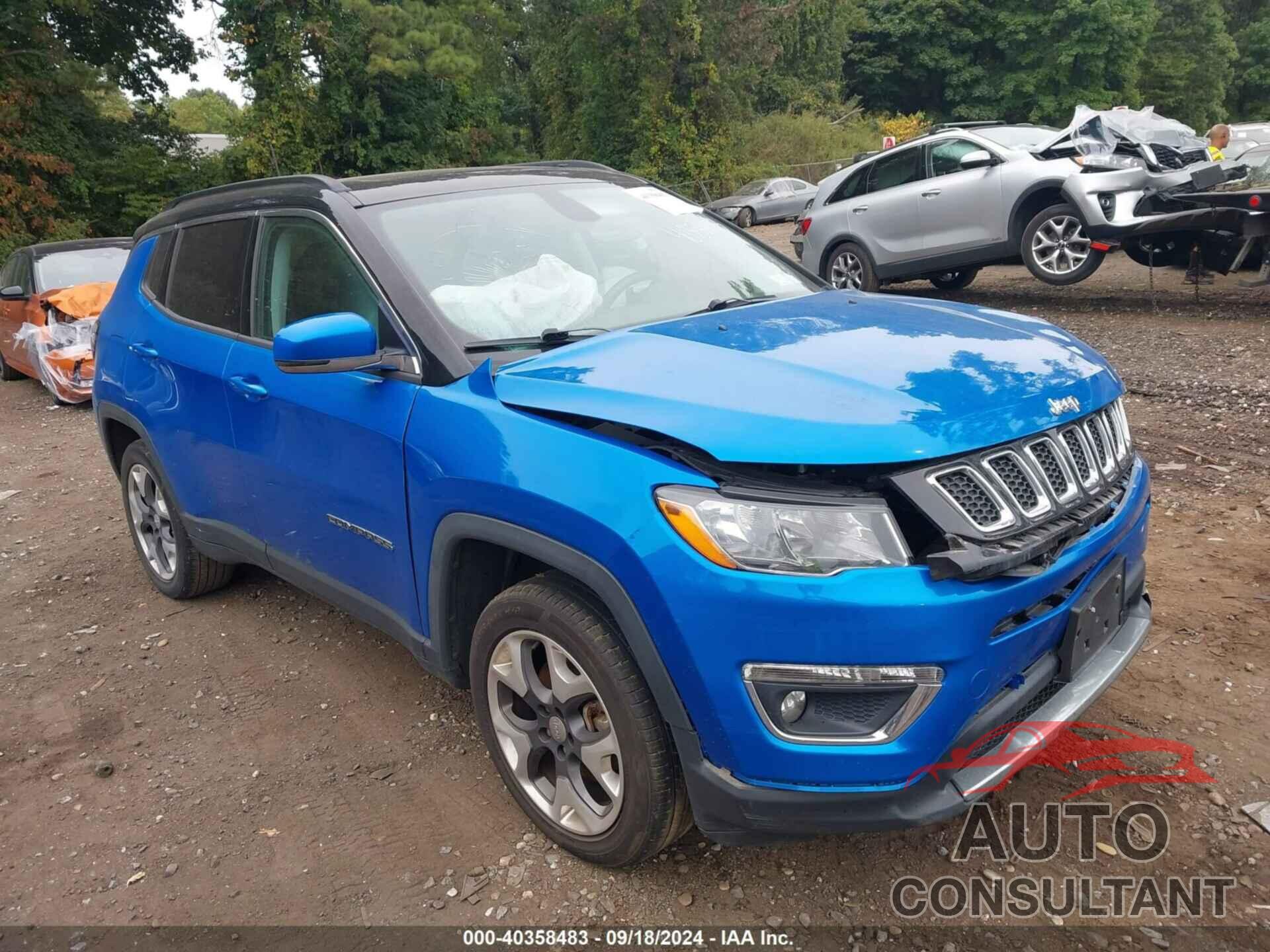 JEEP COMPASS 2018 - 3C4NJDCB9JT307601