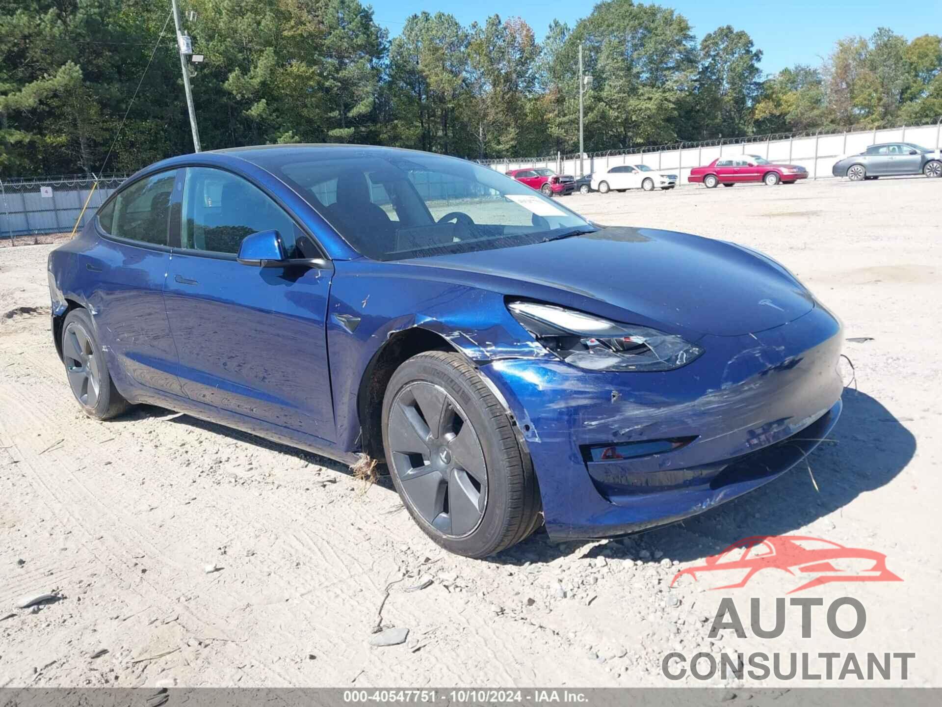 TESLA MODEL 3 2022 - 5YJ3E1EA8NF331648