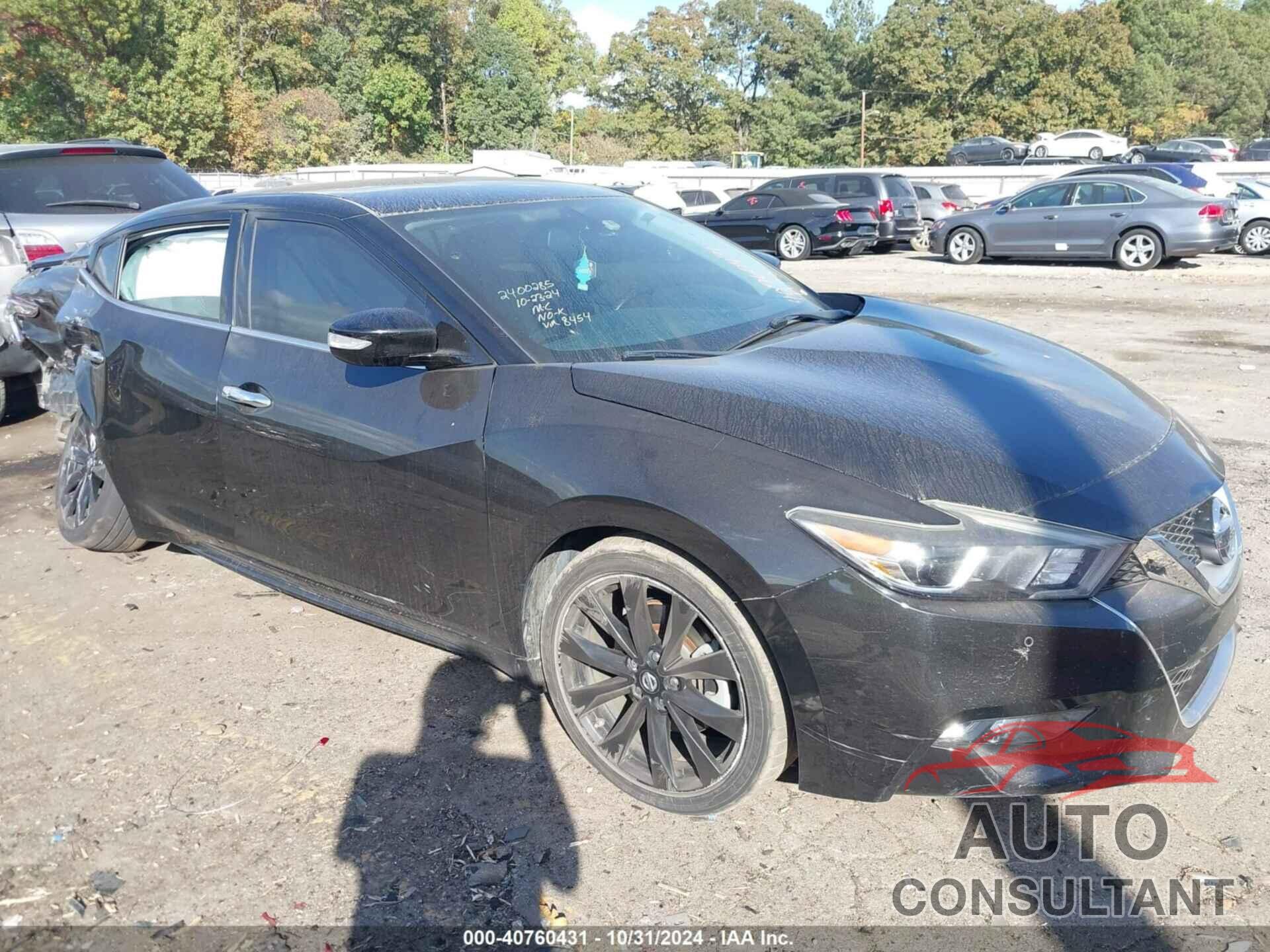 NISSAN MAXIMA 2017 - 1N4AA6AP7HC428454