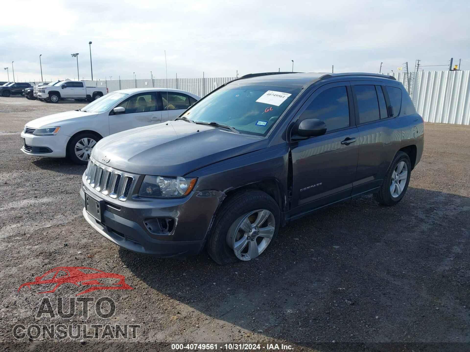 JEEP COMPASS 2017 - 1C4NJCBA9HD123763