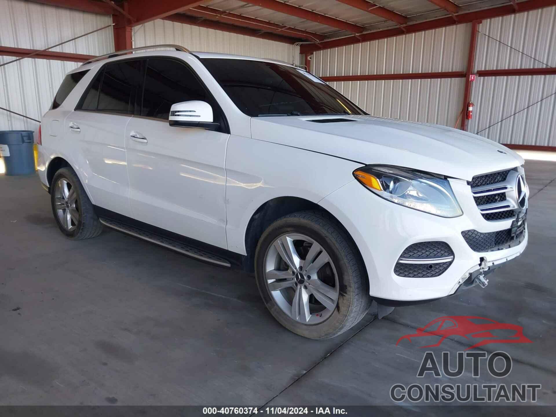 MERCEDES-BENZ GLE 350 2016 - 4JGDA5JBXGA710342
